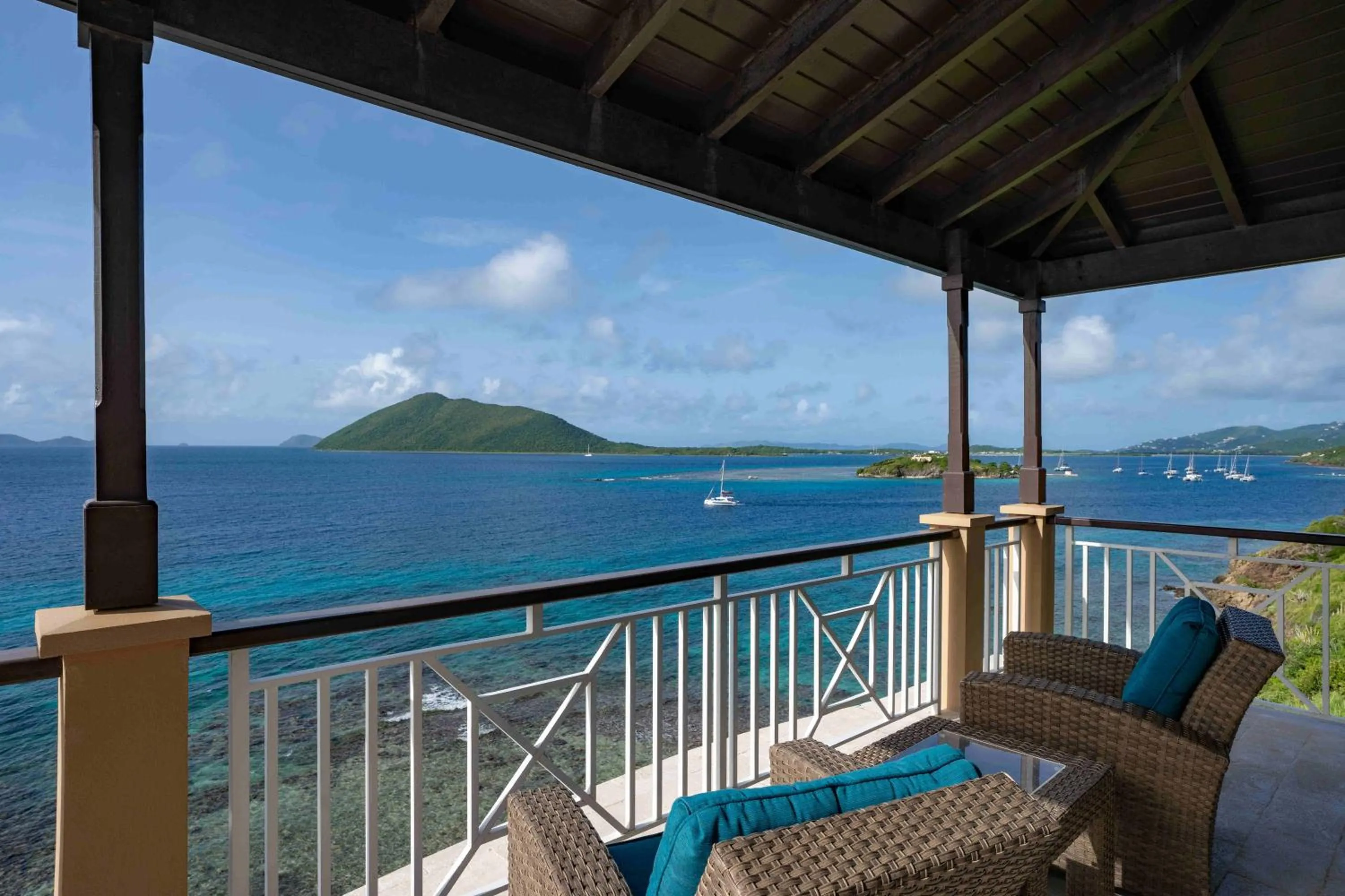 Balcony/Terrace in Scrub Island Resort, Spa & Marina