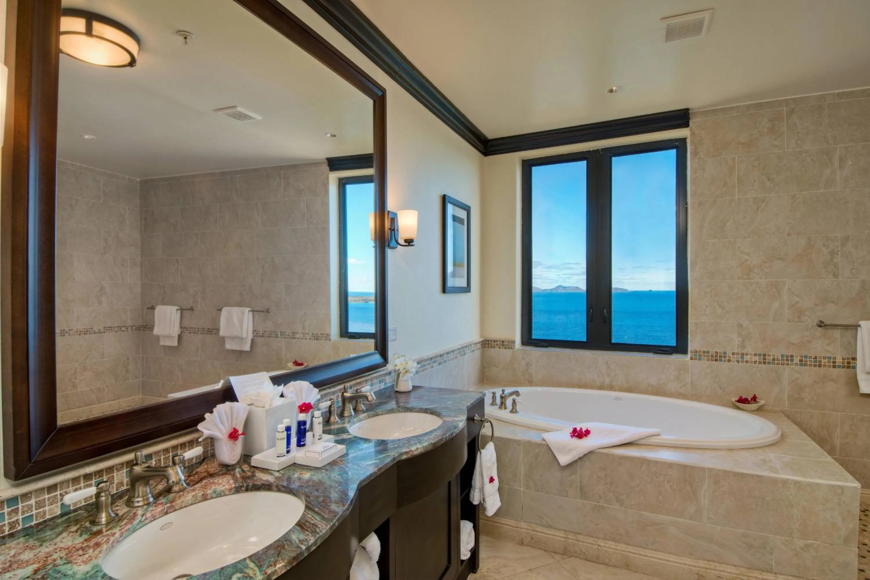 Bathroom in Scrub Island Resort, Spa & Marina