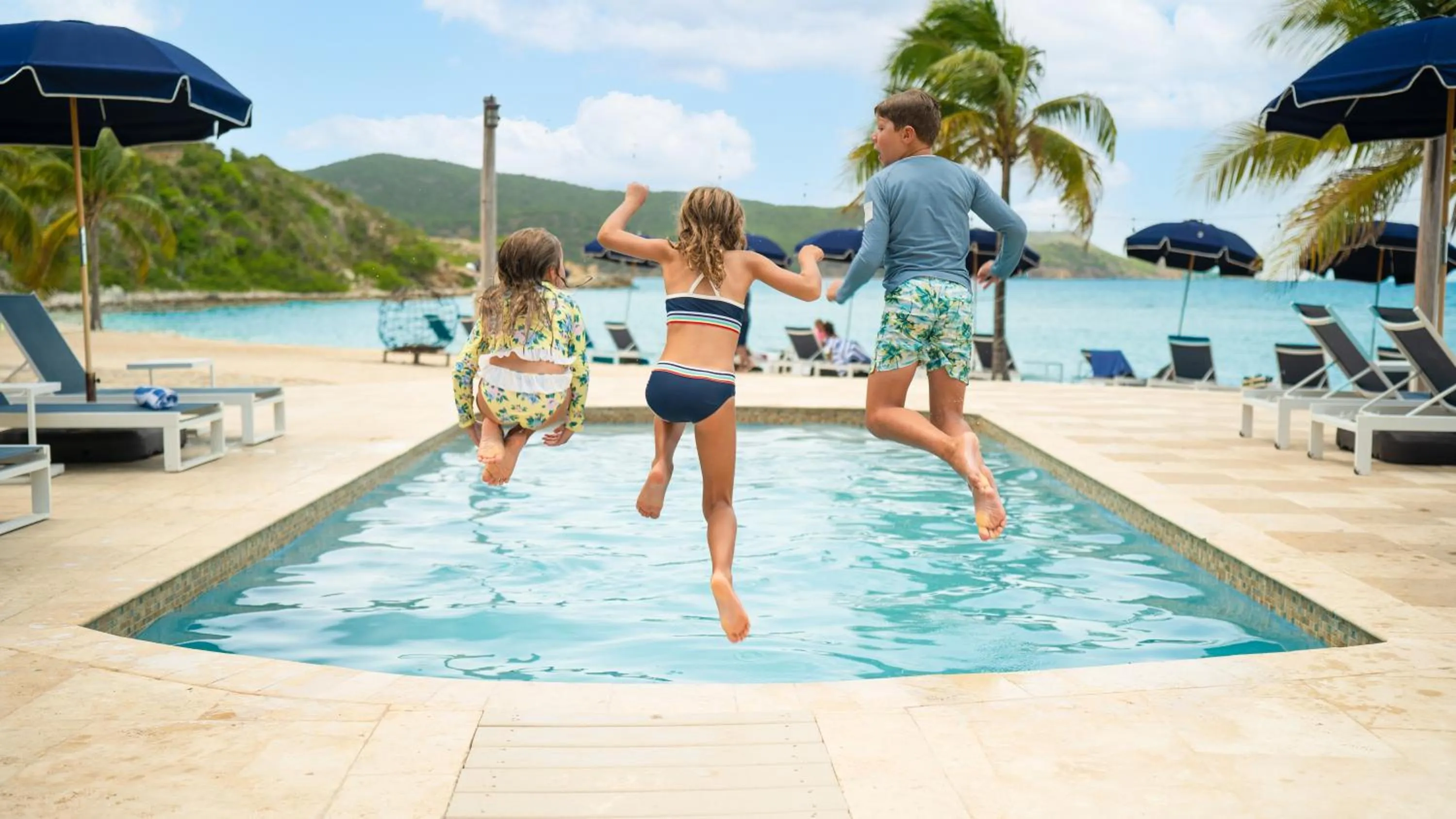 Swimming pool in Scrub Island Resort, Spa & Marina