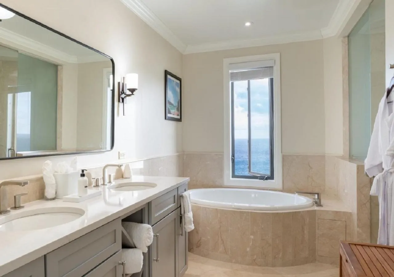 Bathroom in Scrub Island Resort, Spa & Marina