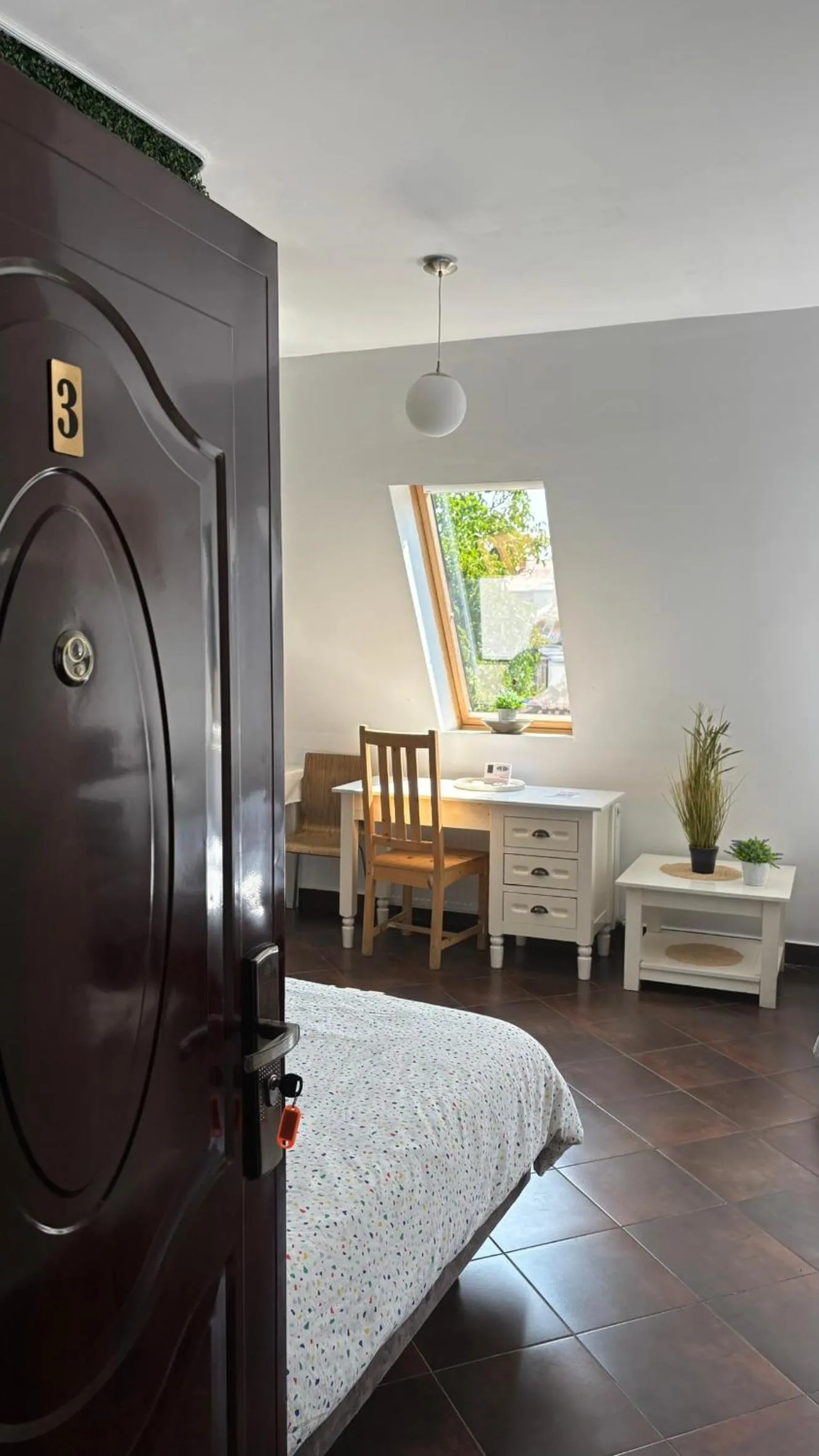 Bed in Pannónia Rooms and Apartments