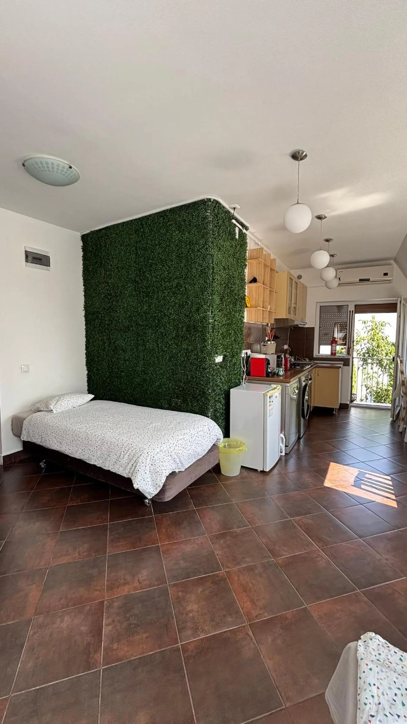 Bed in Pannónia Rooms and Apartments