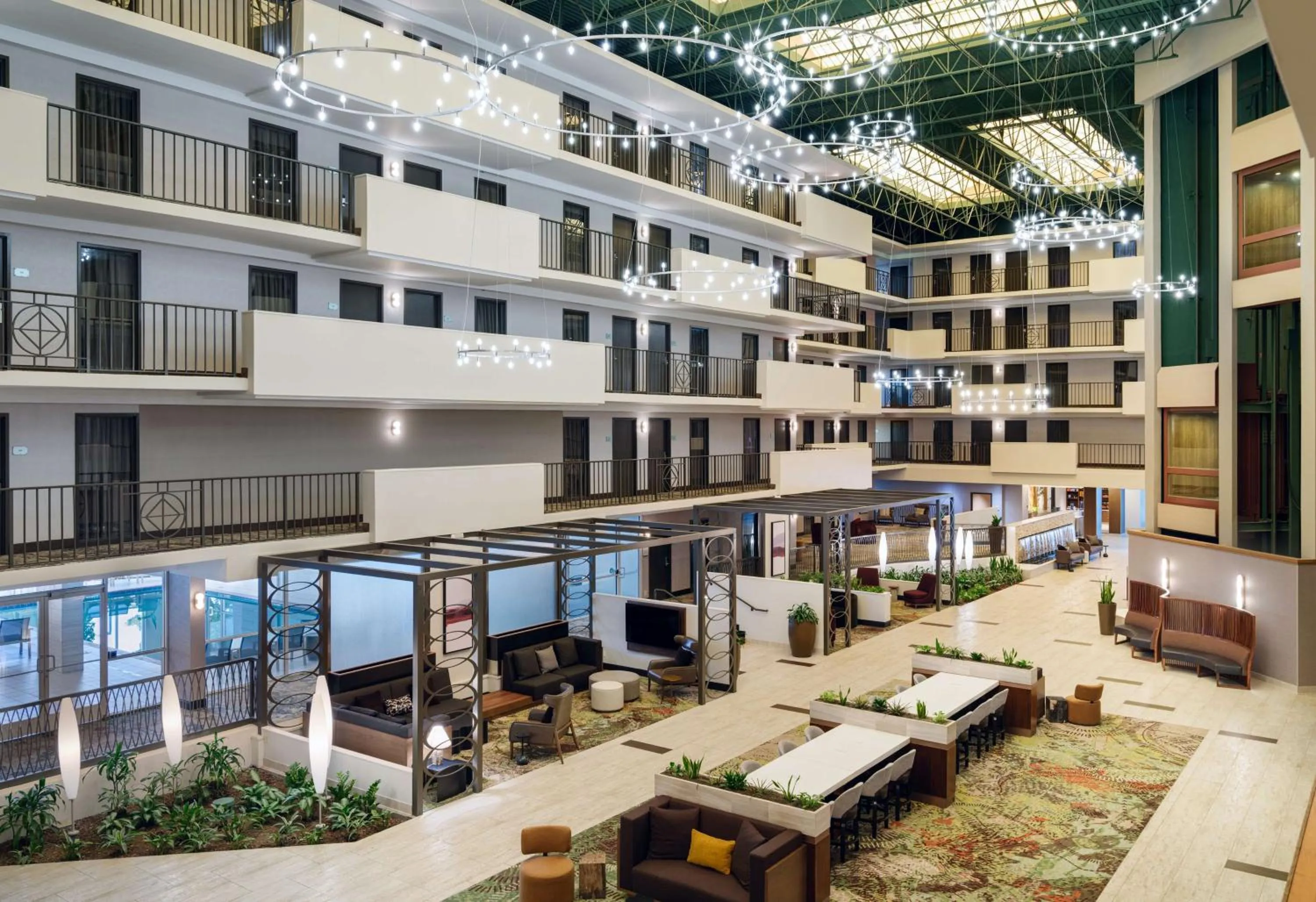 Lobby or reception in Embassy Suites by Hilton Memphis East Germantown Area