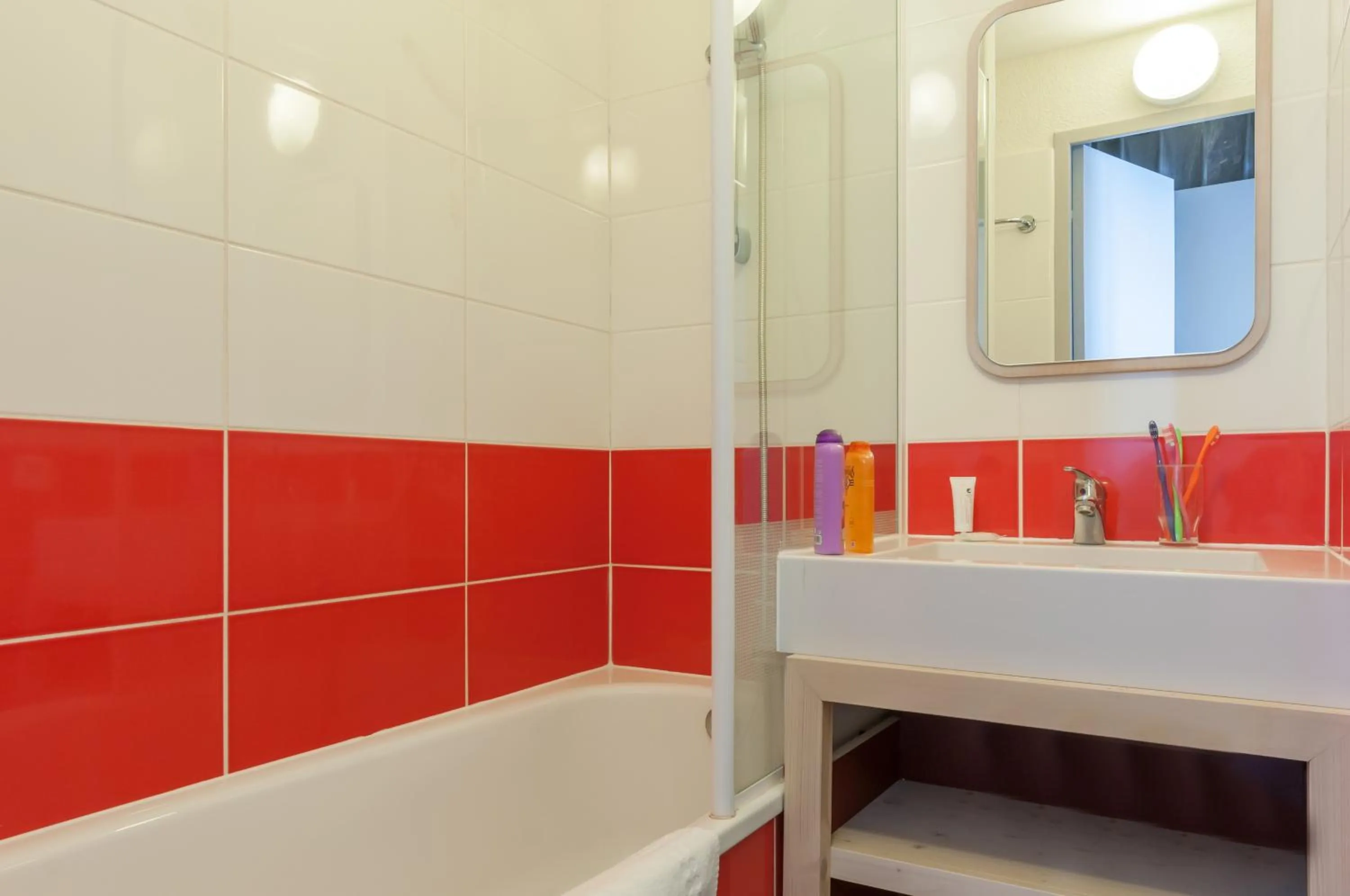 Bathroom in Résidence Pierre & Vacances Antarès