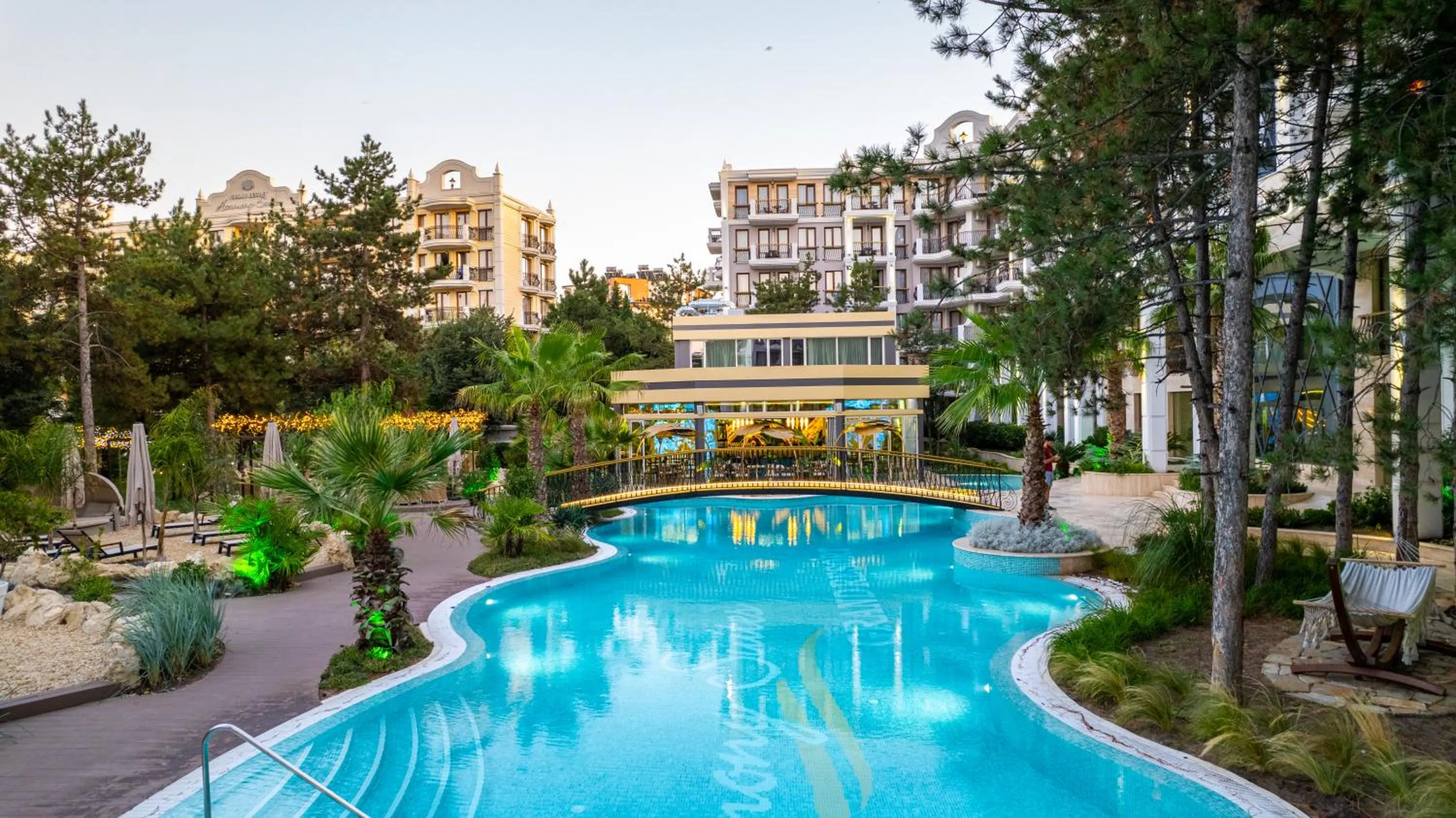 Garden view in Harmony Suites Grand Resort