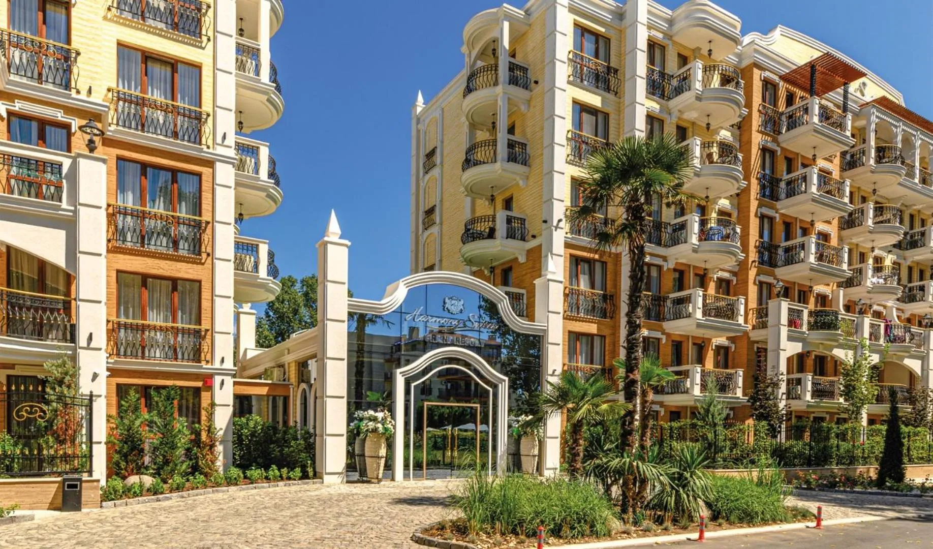 Property building in Harmony Suites Grand Resort