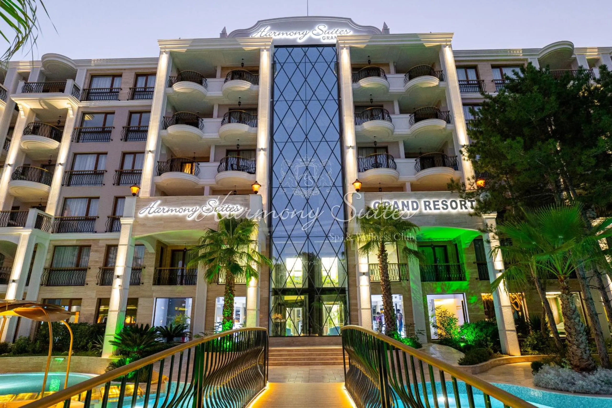 Property building in Harmony Suites Grand Resort