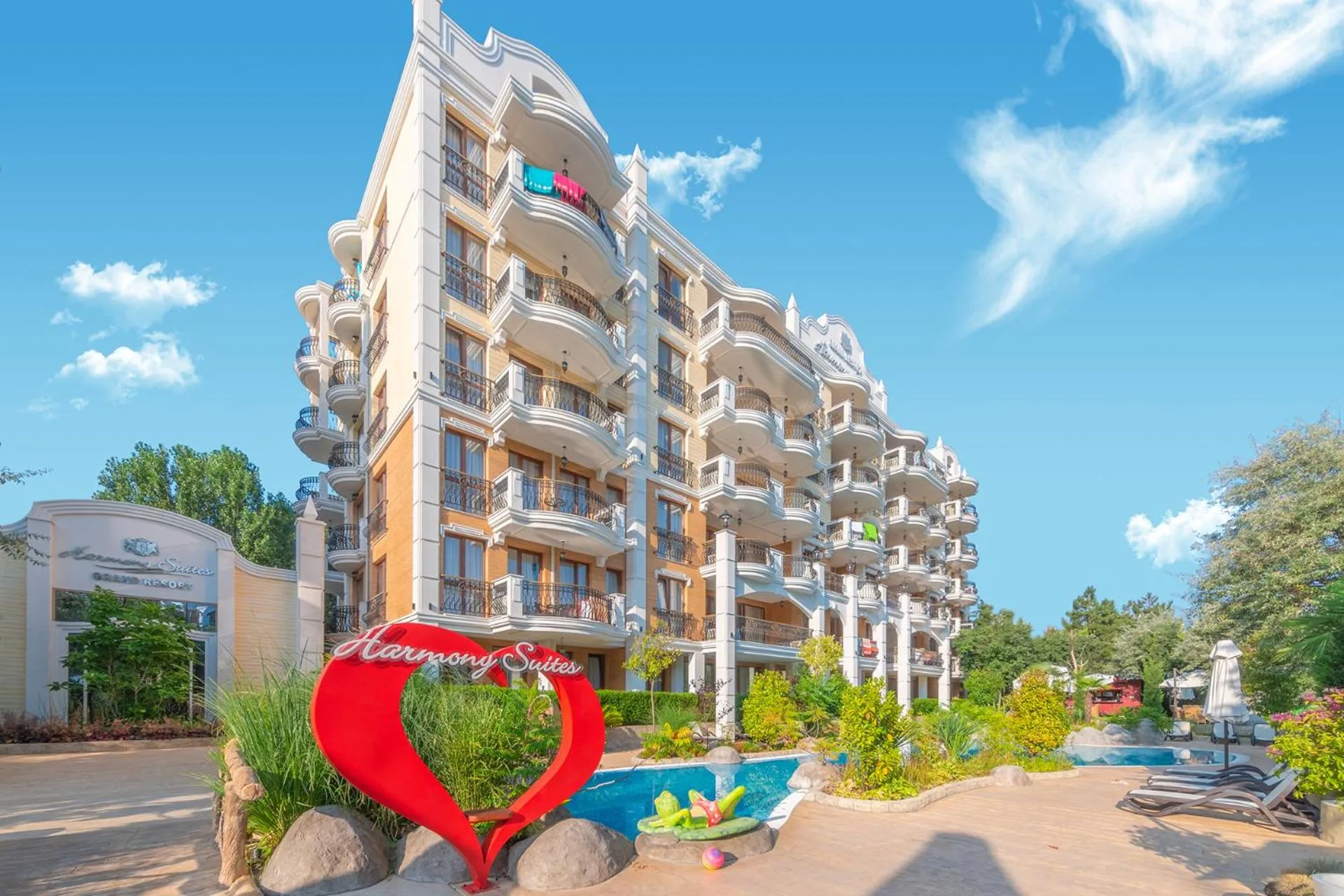 Property building in Harmony Suites Grand Resort