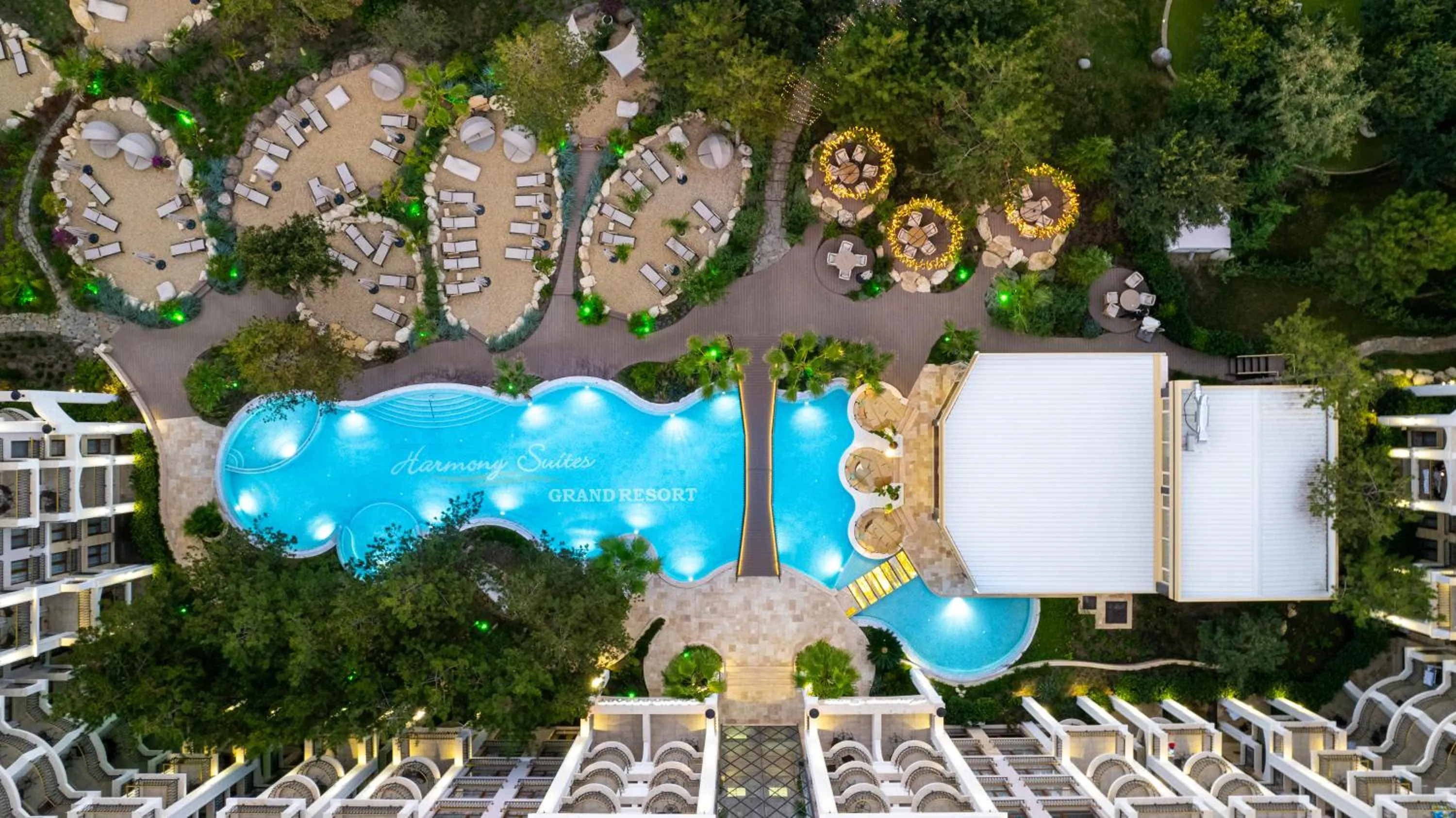 Bird's eye view in Harmony Suites Grand Resort