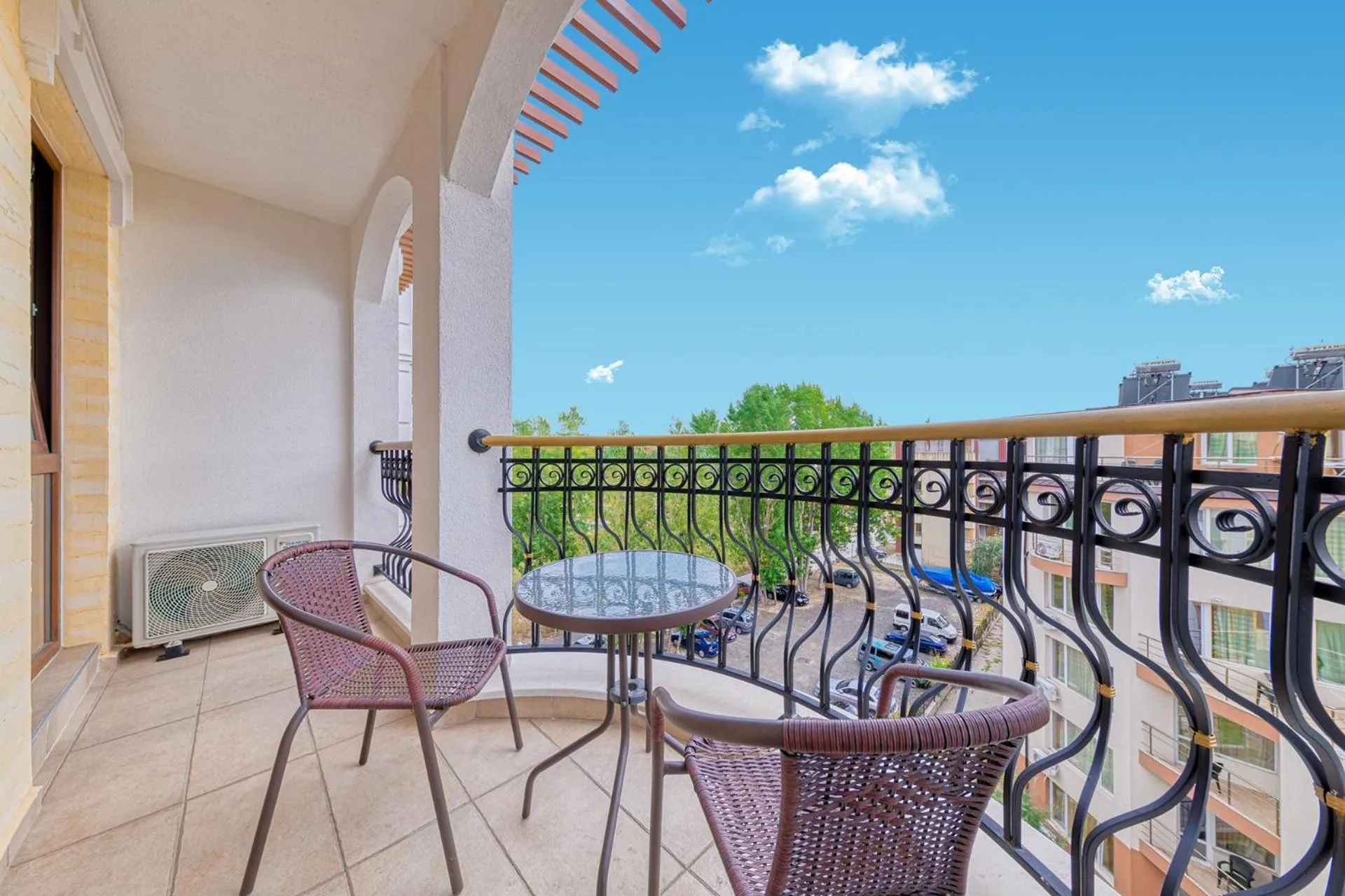 Balcony/Terrace in Harmony Suites Grand Resort