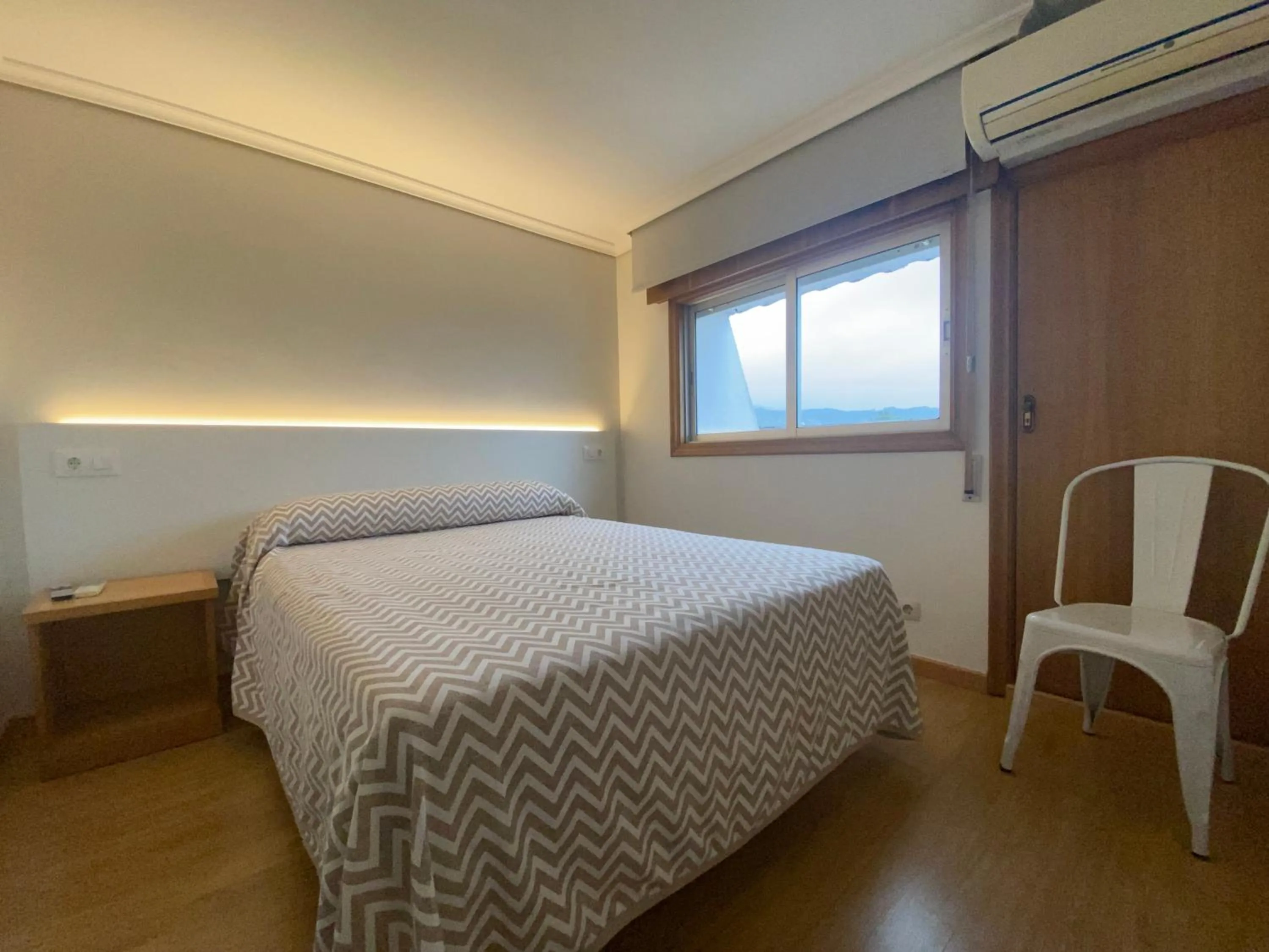 Bed in Pensión Venus