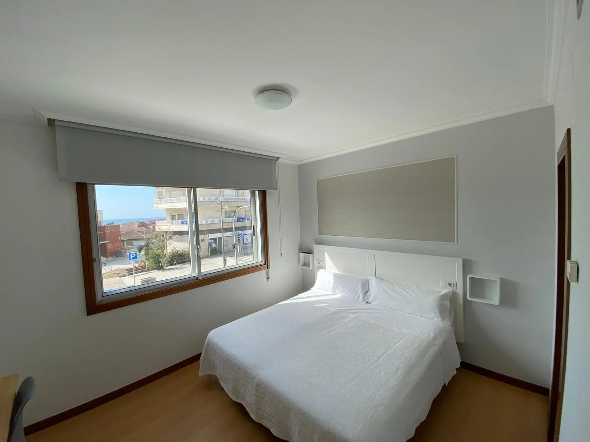 Bed in Pensión Venus