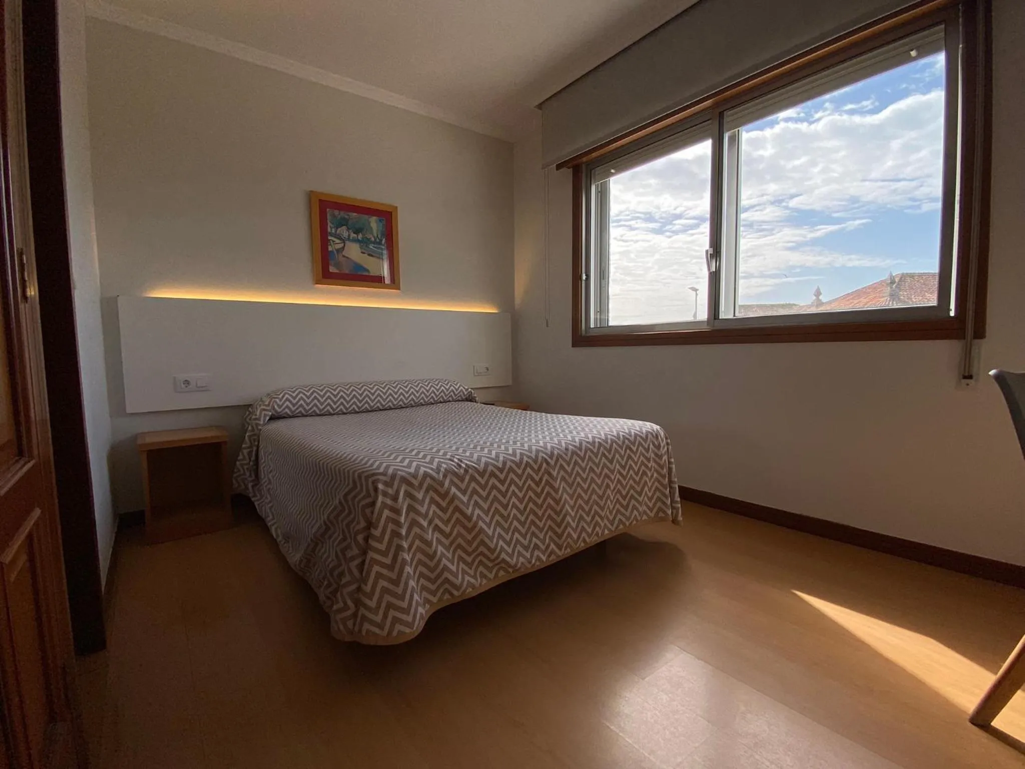 Bed in Pensión Venus