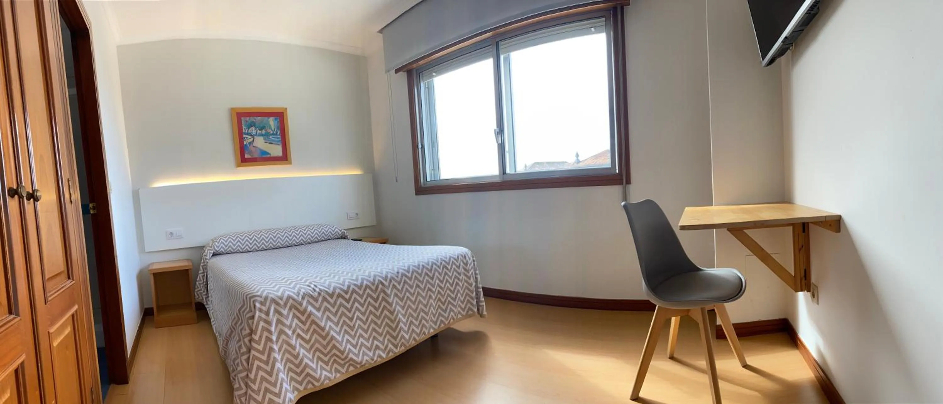 Bed in Pensión Venus