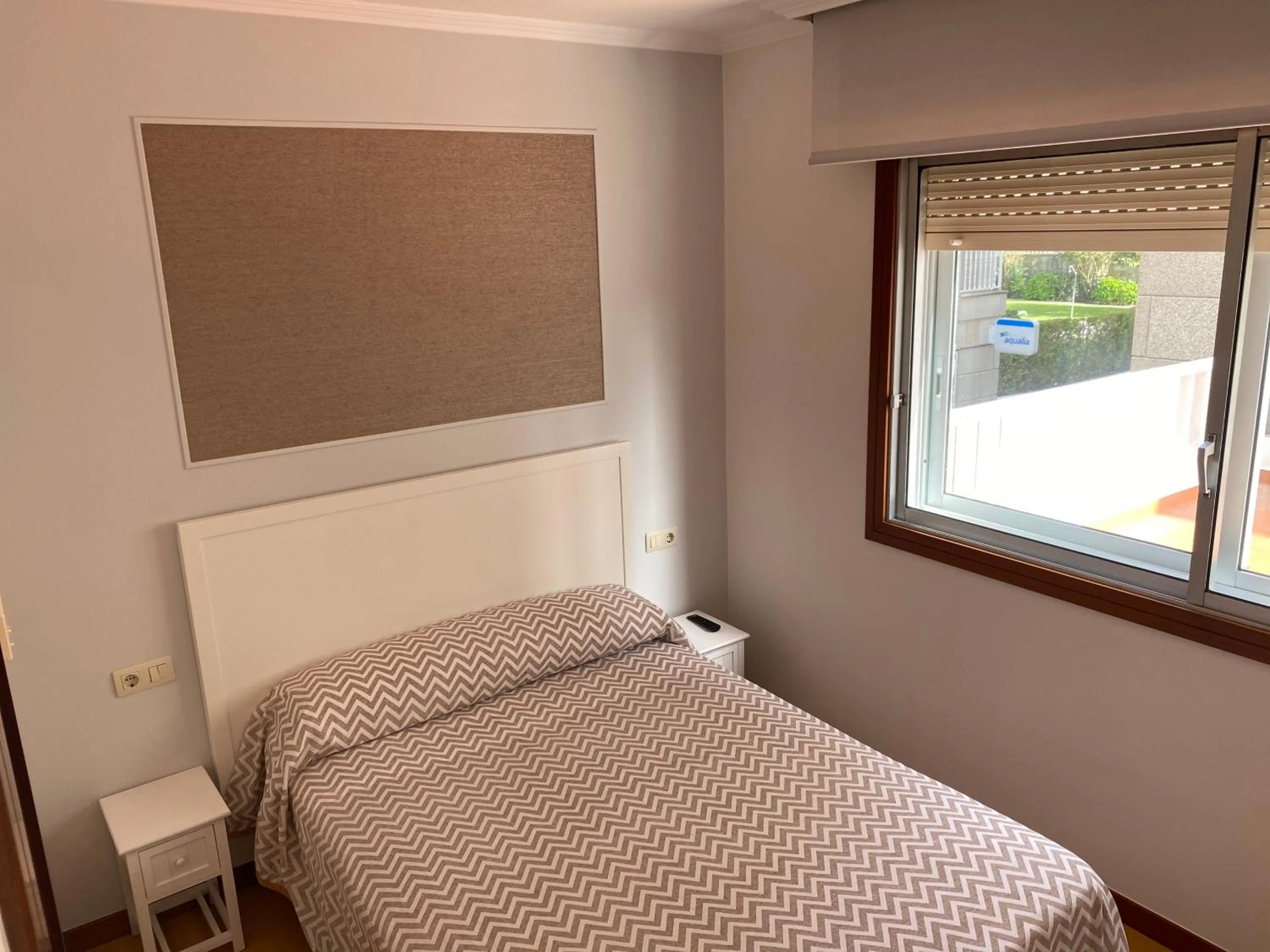 Bed in Pensión Venus