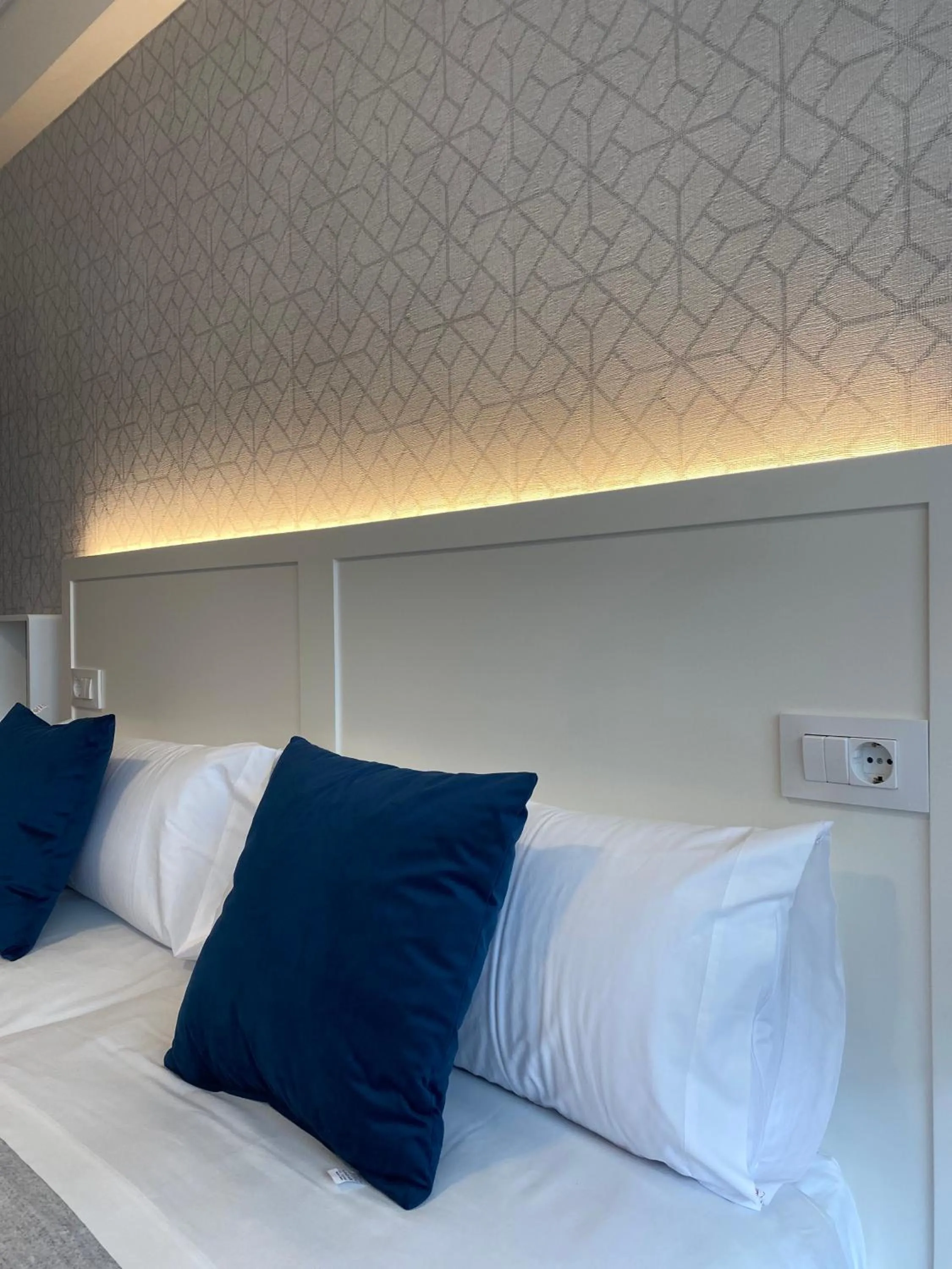 Bed in Pensión Venus