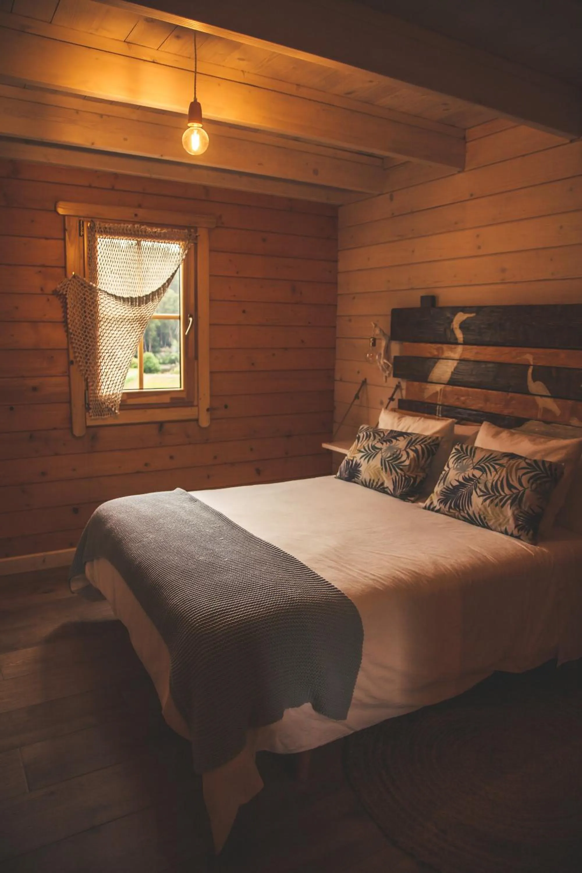 Bed in Cabanas da Ría