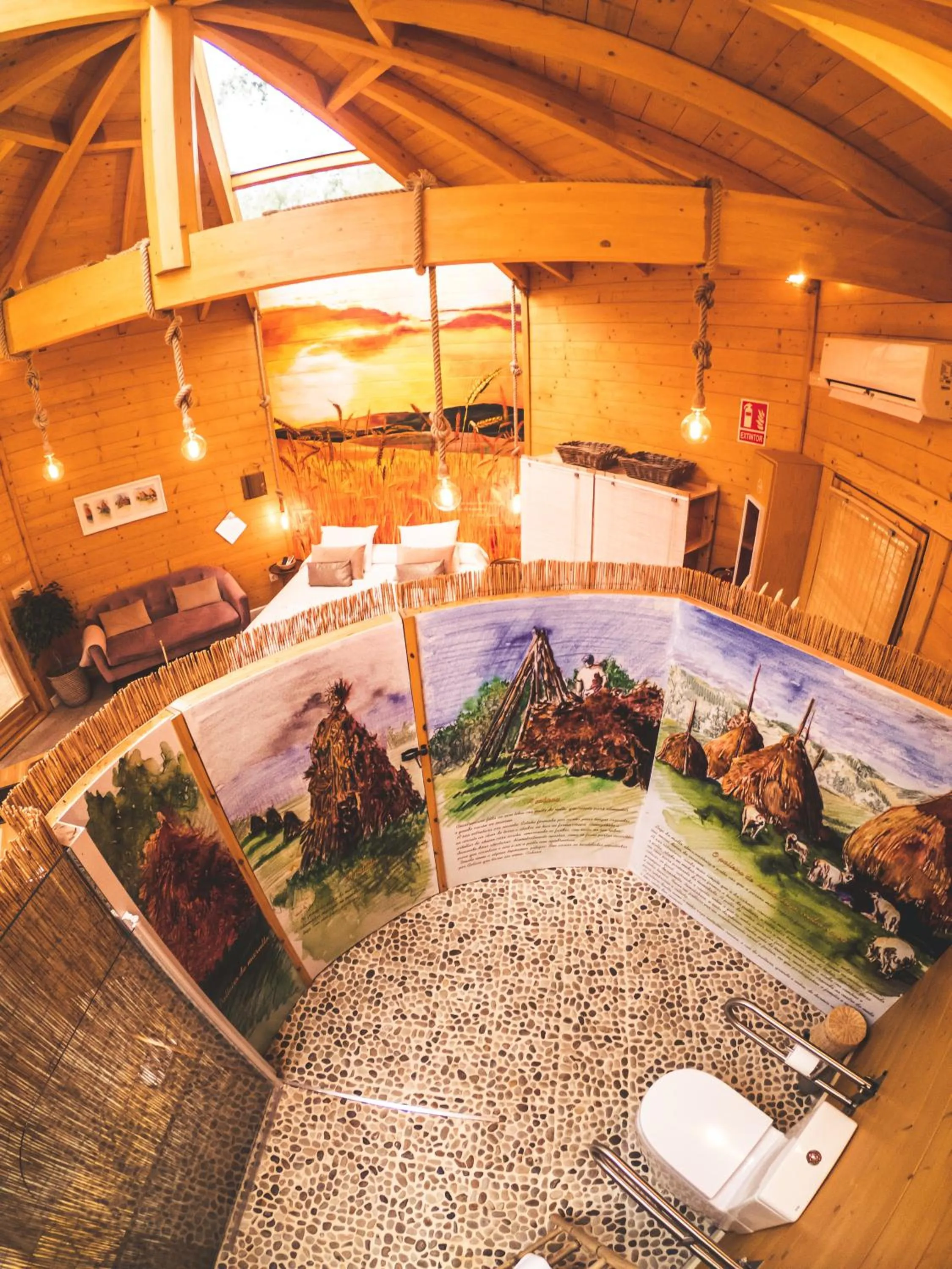 Bathroom in Cabanas da Ría