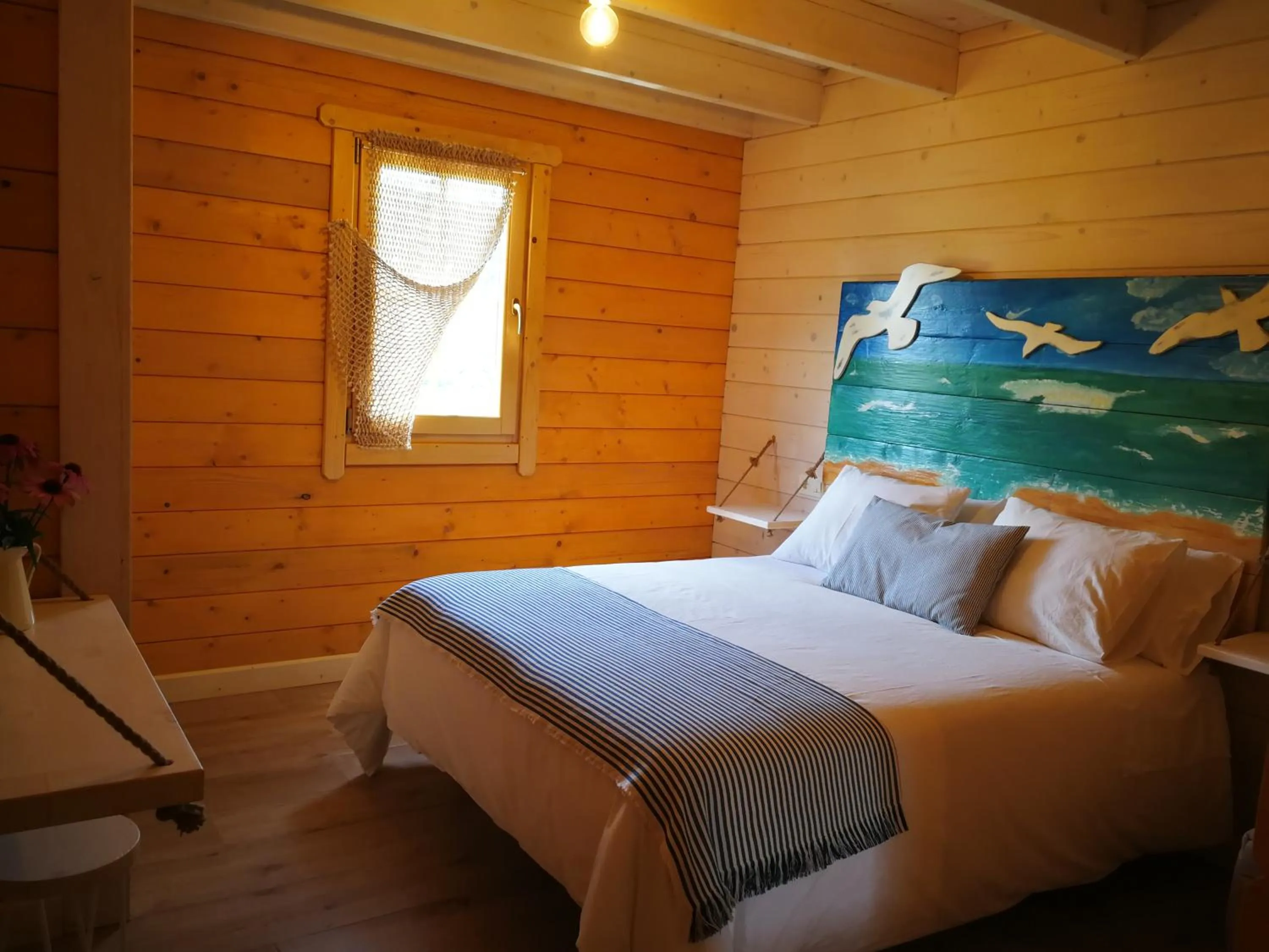Bed in Cabanas da Ría