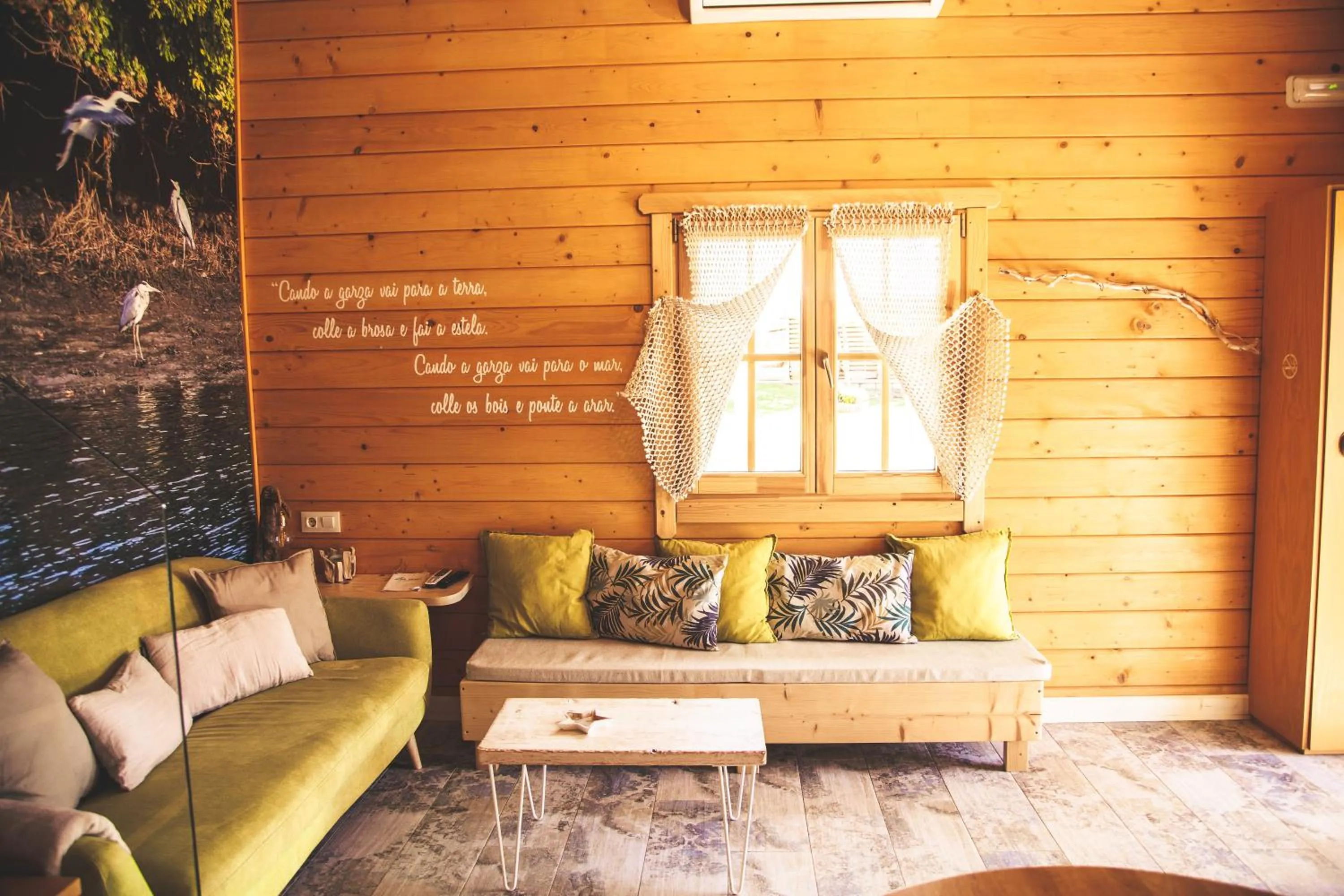 Living room in Cabanas da Ría