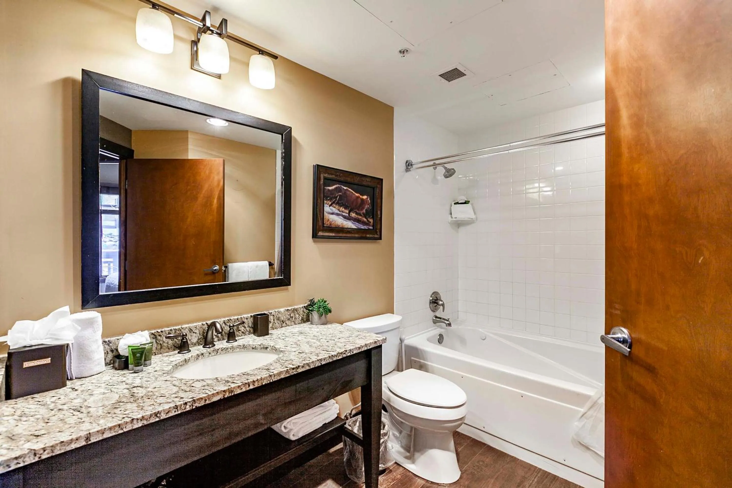 Bathroom in Sundial Lodge by All Seasons Resort Lodging
