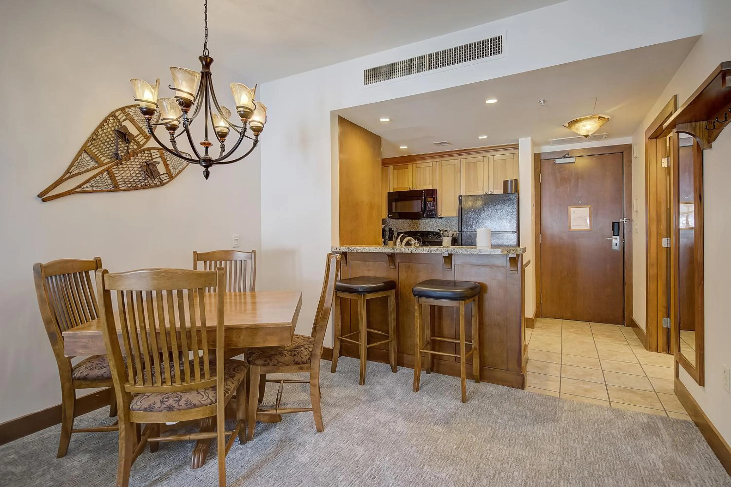 kitchen in Sundial Lodge by All Seasons Resort Lodging