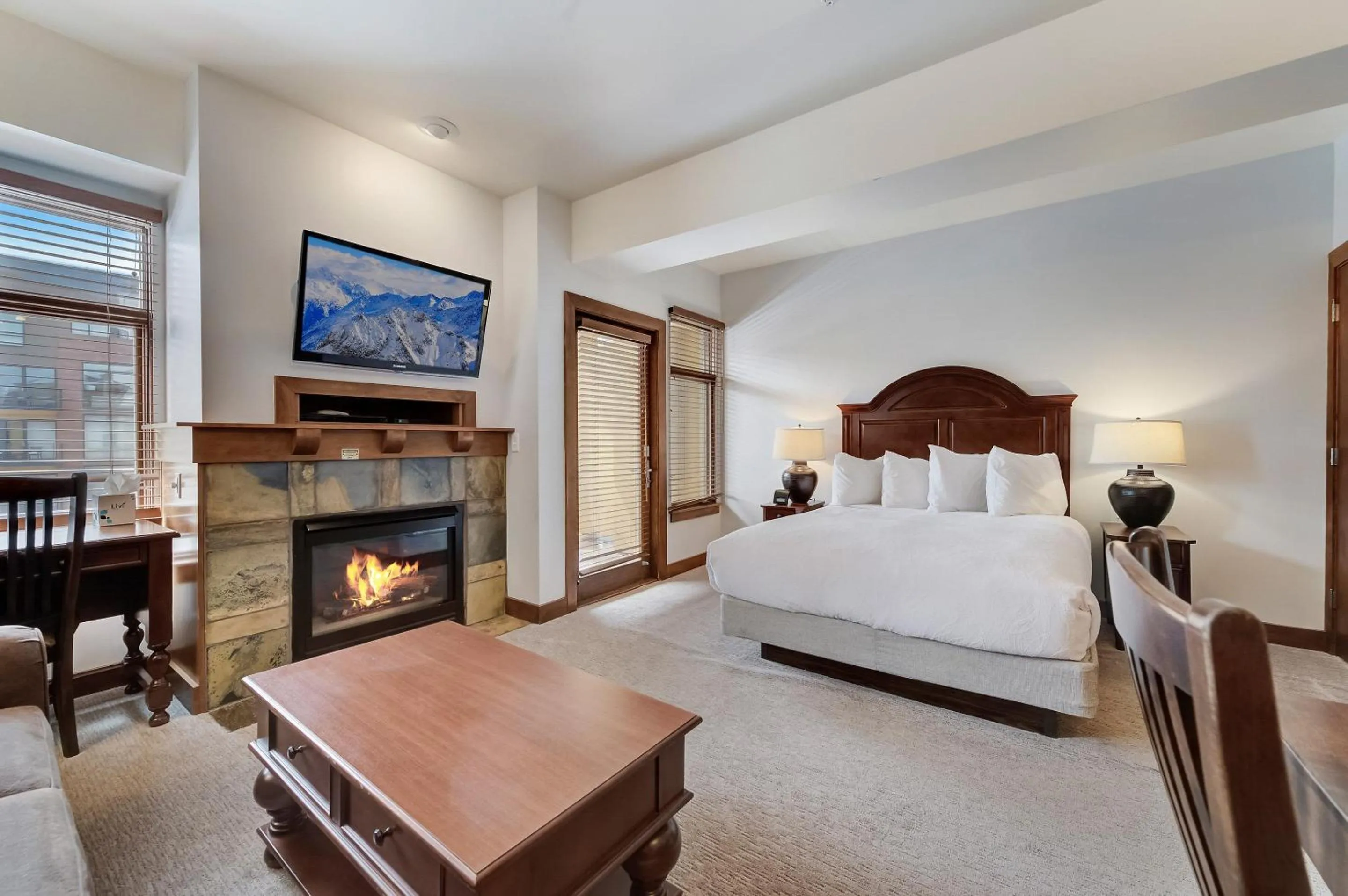 Bed in Sundial Lodge by All Seasons Resort Lodging