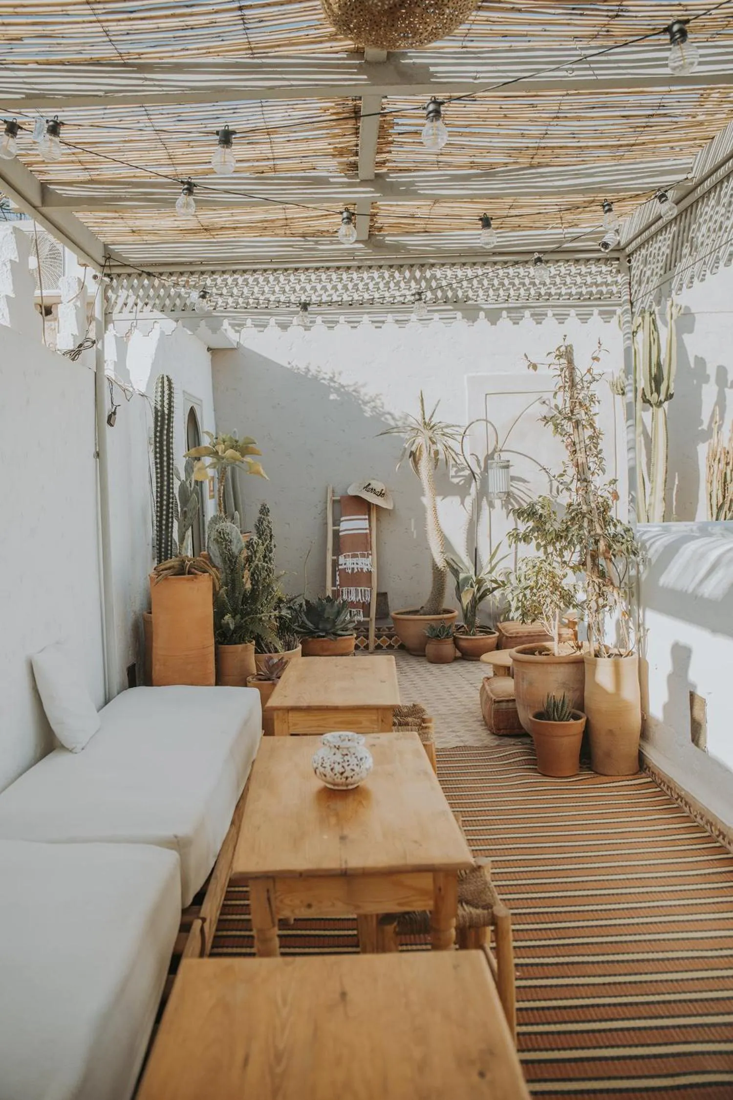 Patio in Riad Oriental Glory & Spa