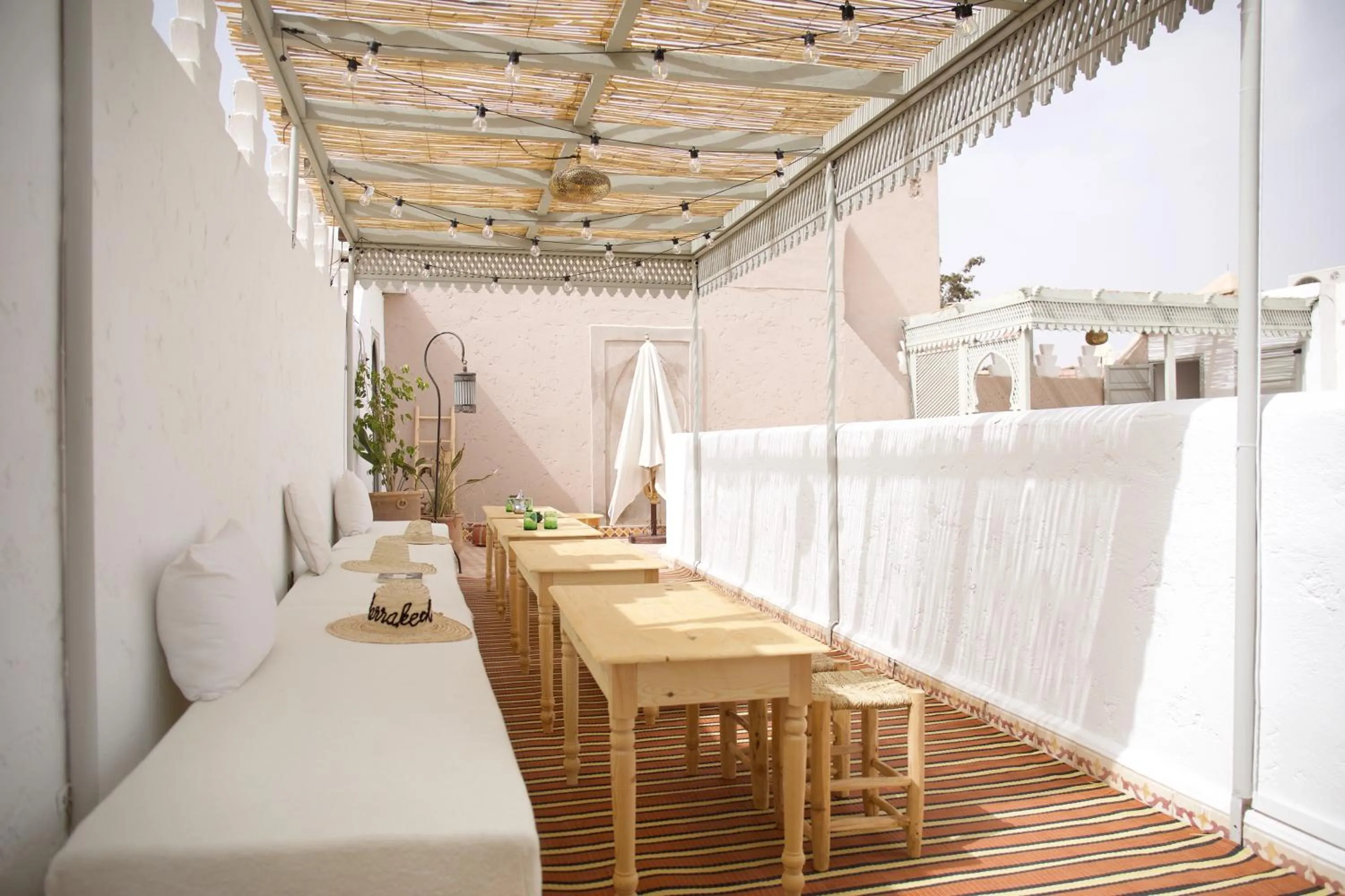 Balcony/Terrace in Riad Oriental Glory & Spa