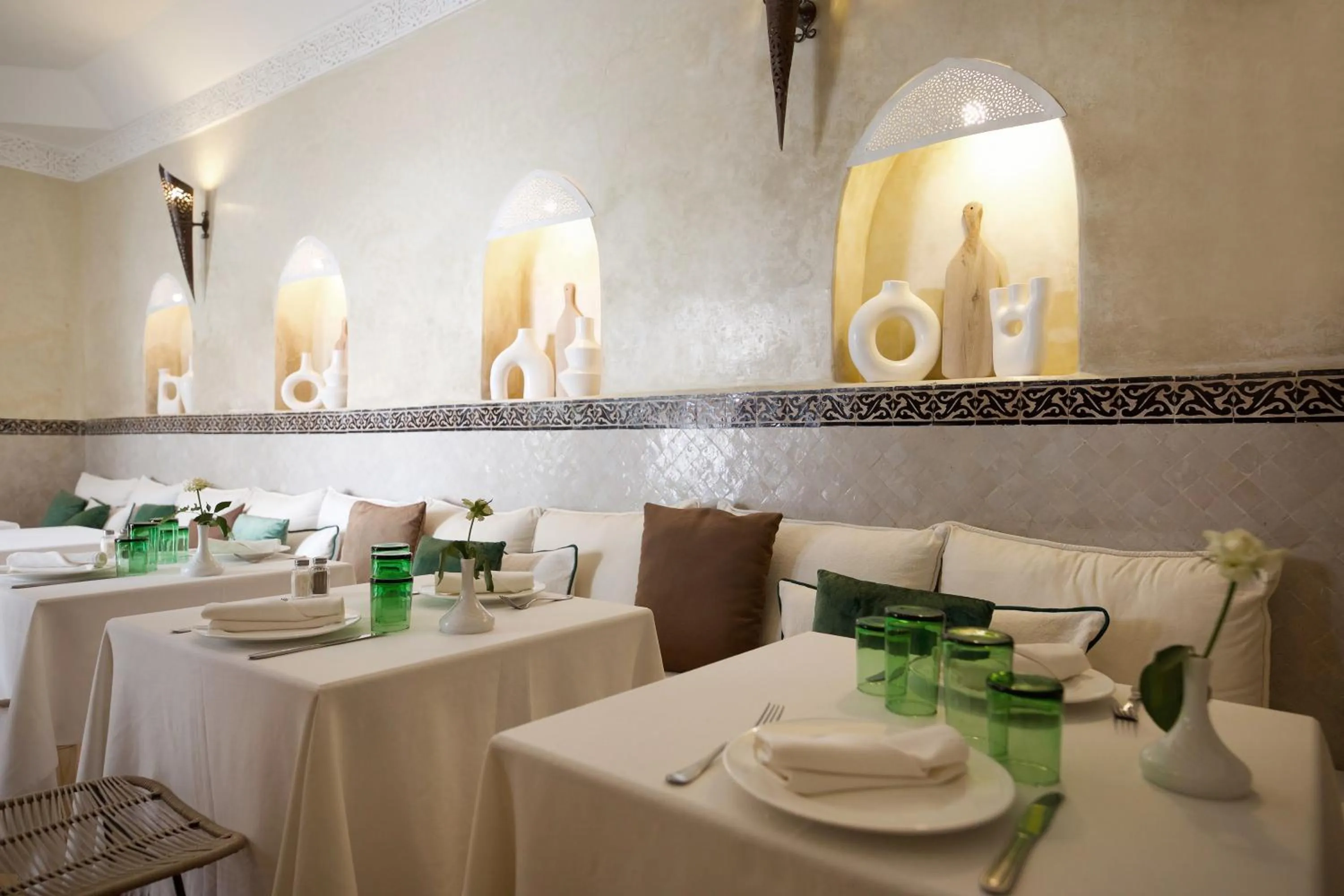 Restaurant/places to eat in Riad Oriental Glory & Spa