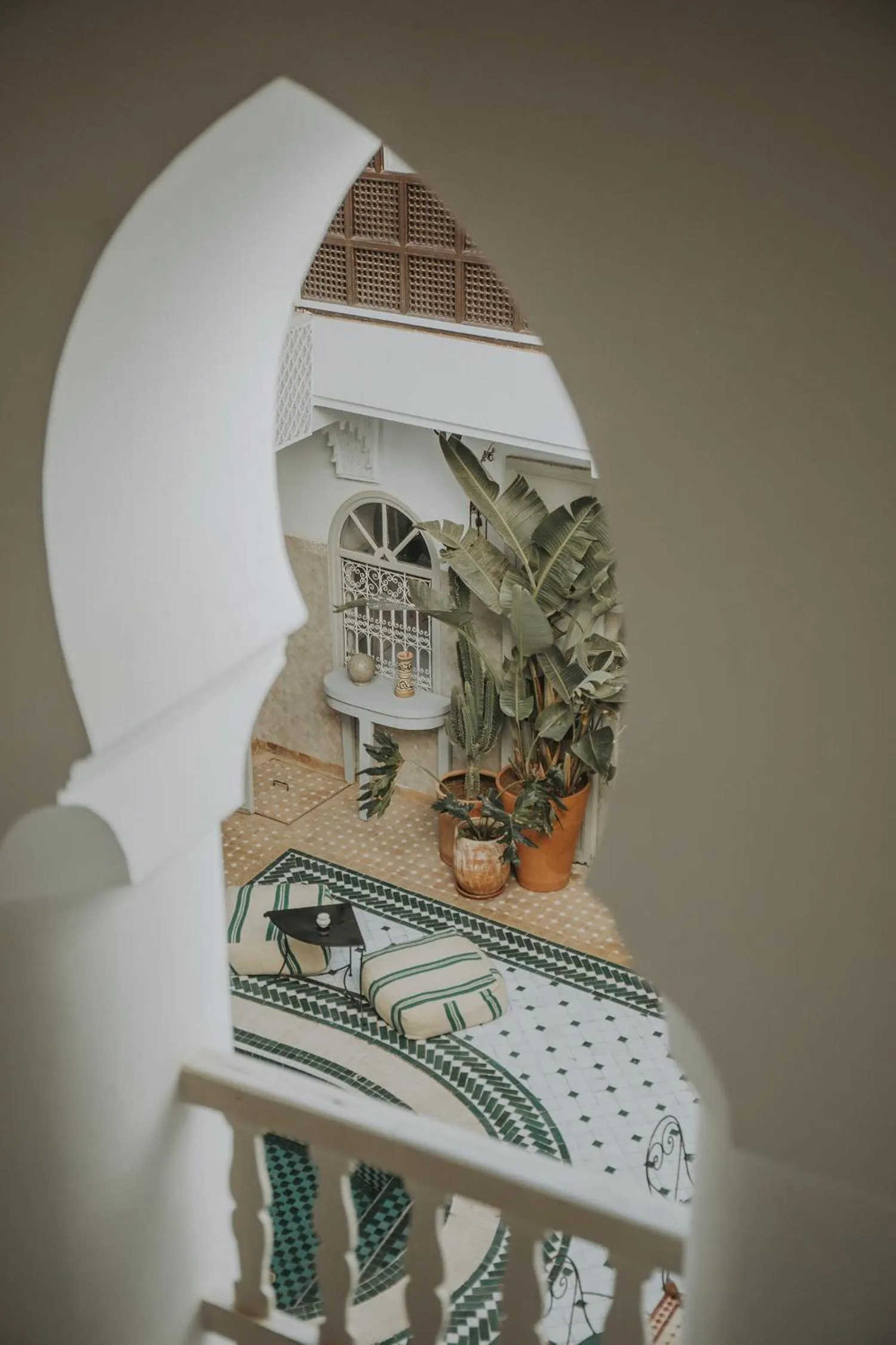 Patio in Riad Oriental Glory & Spa