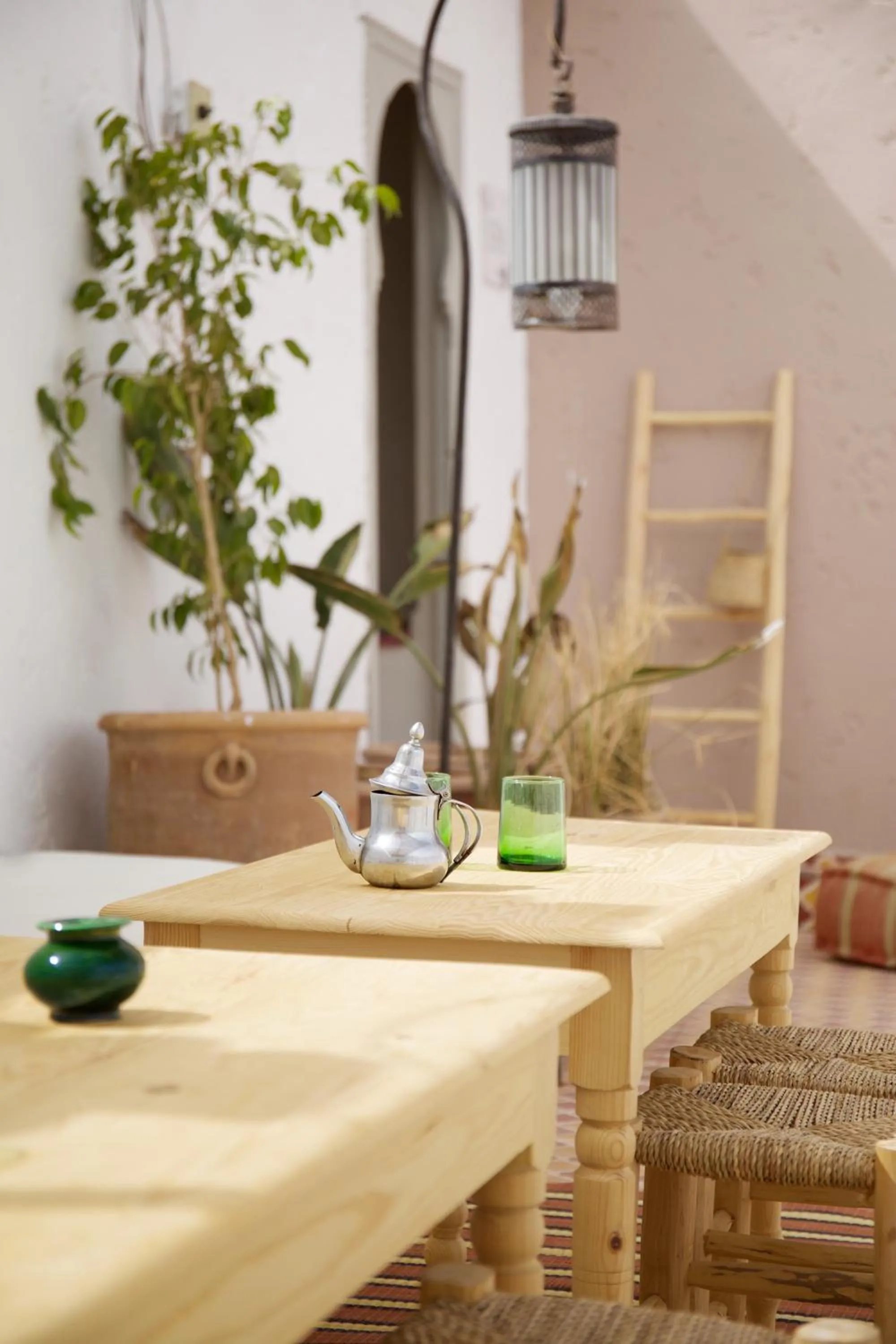 Patio in Riad Oriental Glory & Spa