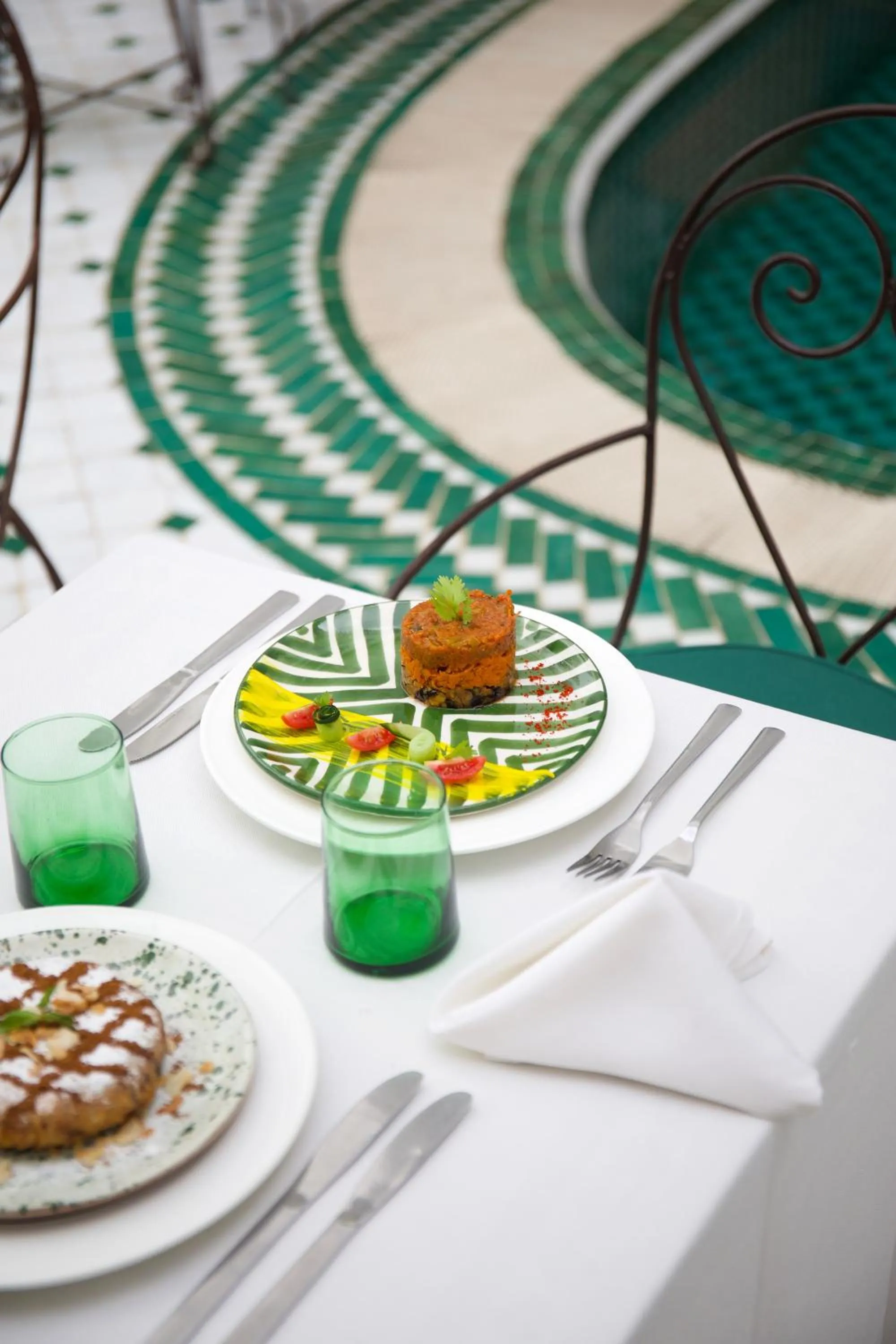 Restaurant/places to eat in Riad Oriental Glory & Spa