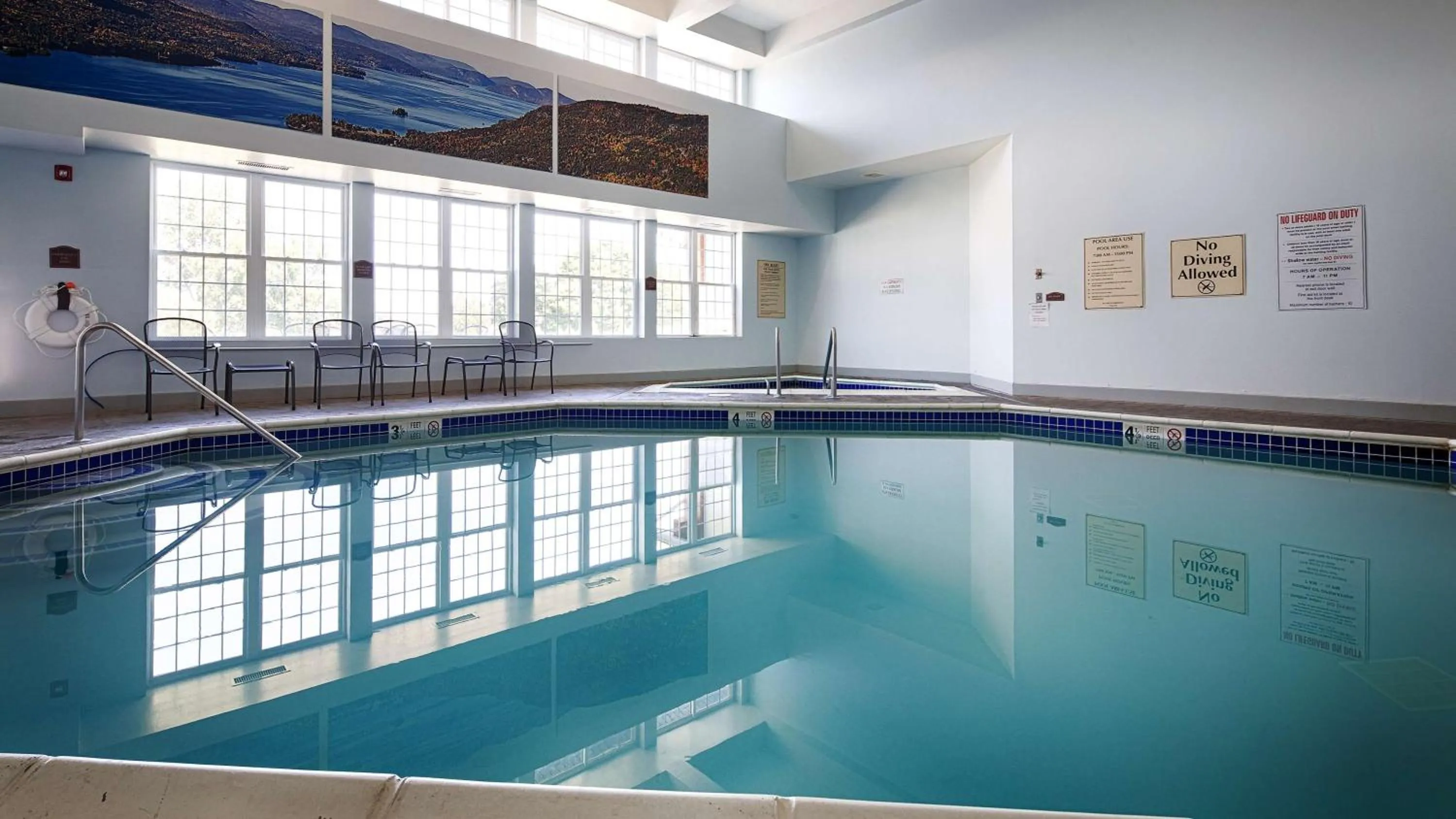 On site in Best Western Plus Ticonderoga