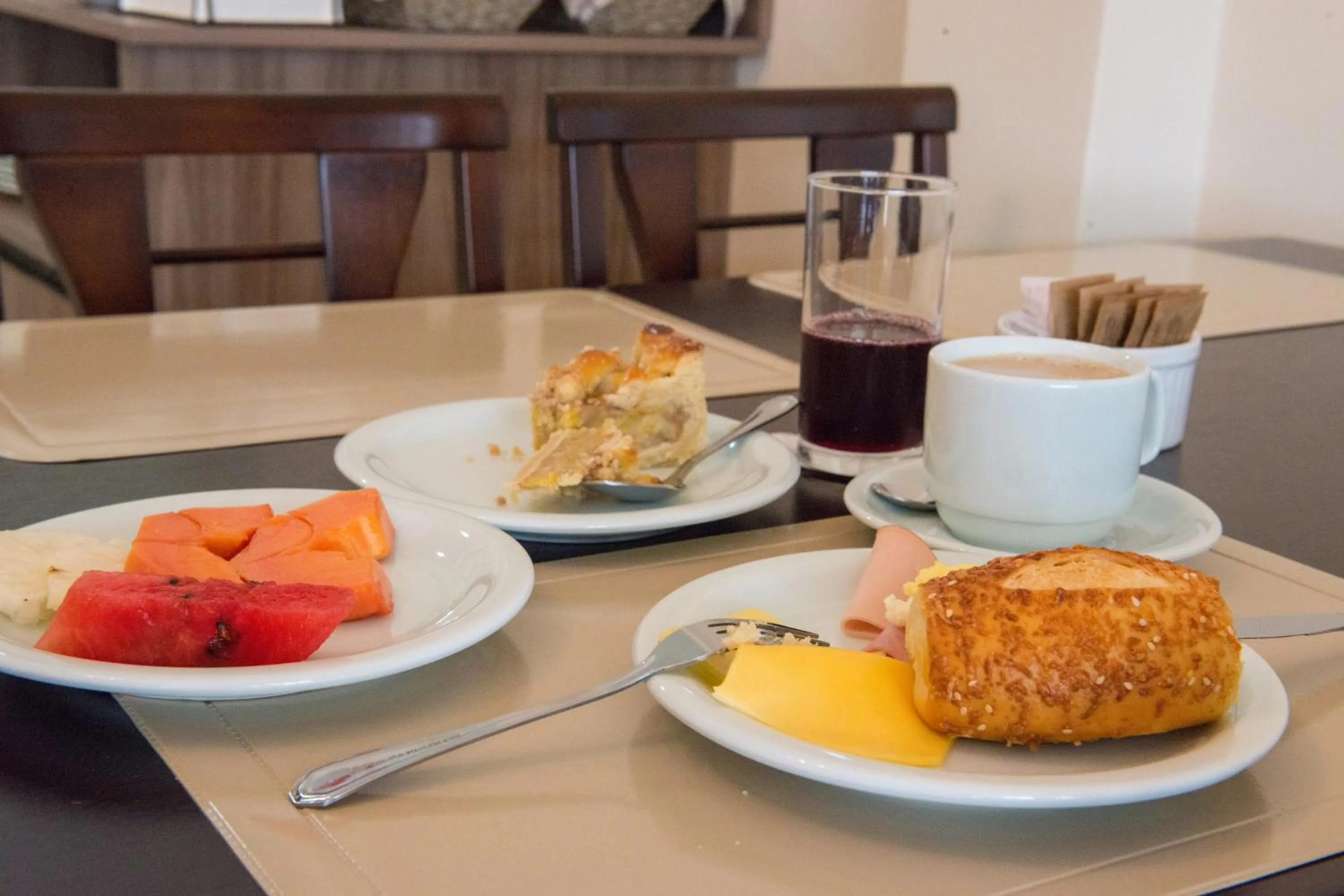 Food and drinks in Pousada Espindola