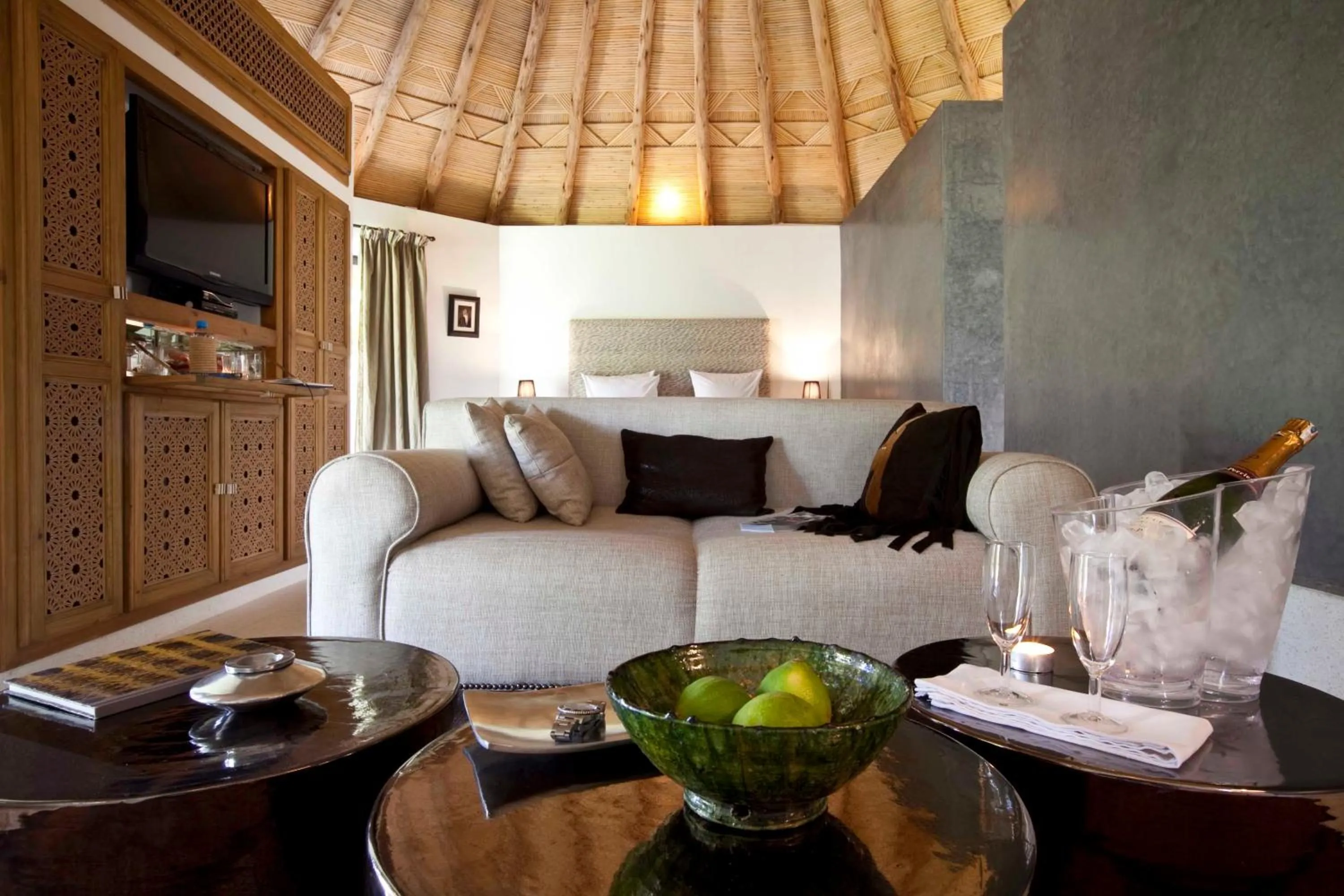 Bedroom in Hotel Les Cinq Djellabas