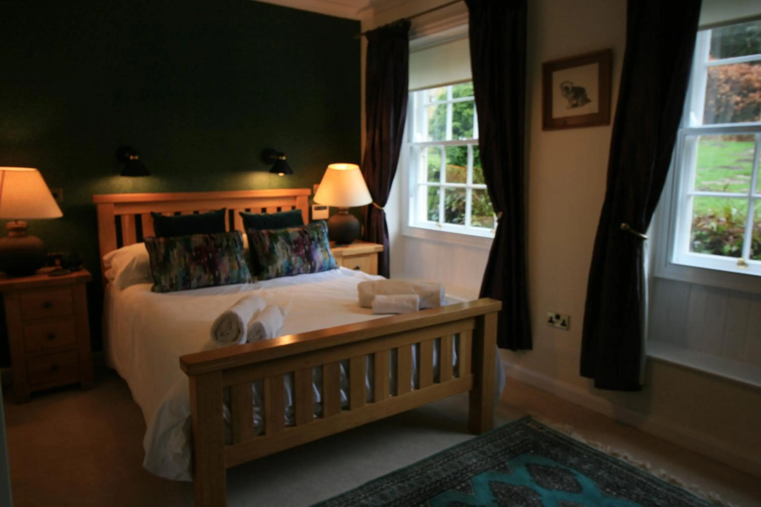 Bed in High Dalby House