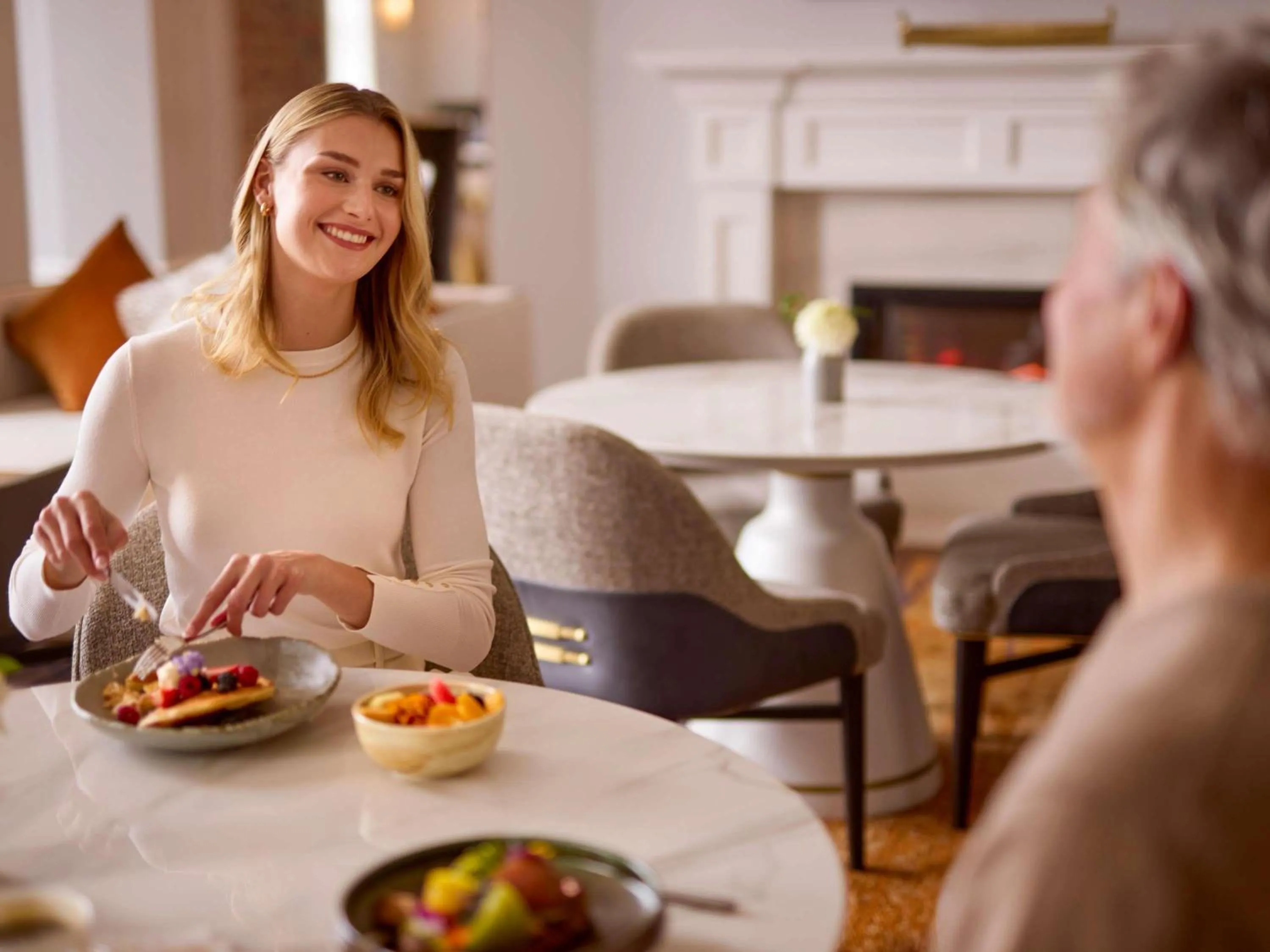 Breakfast in Fairmont Empress Hotel