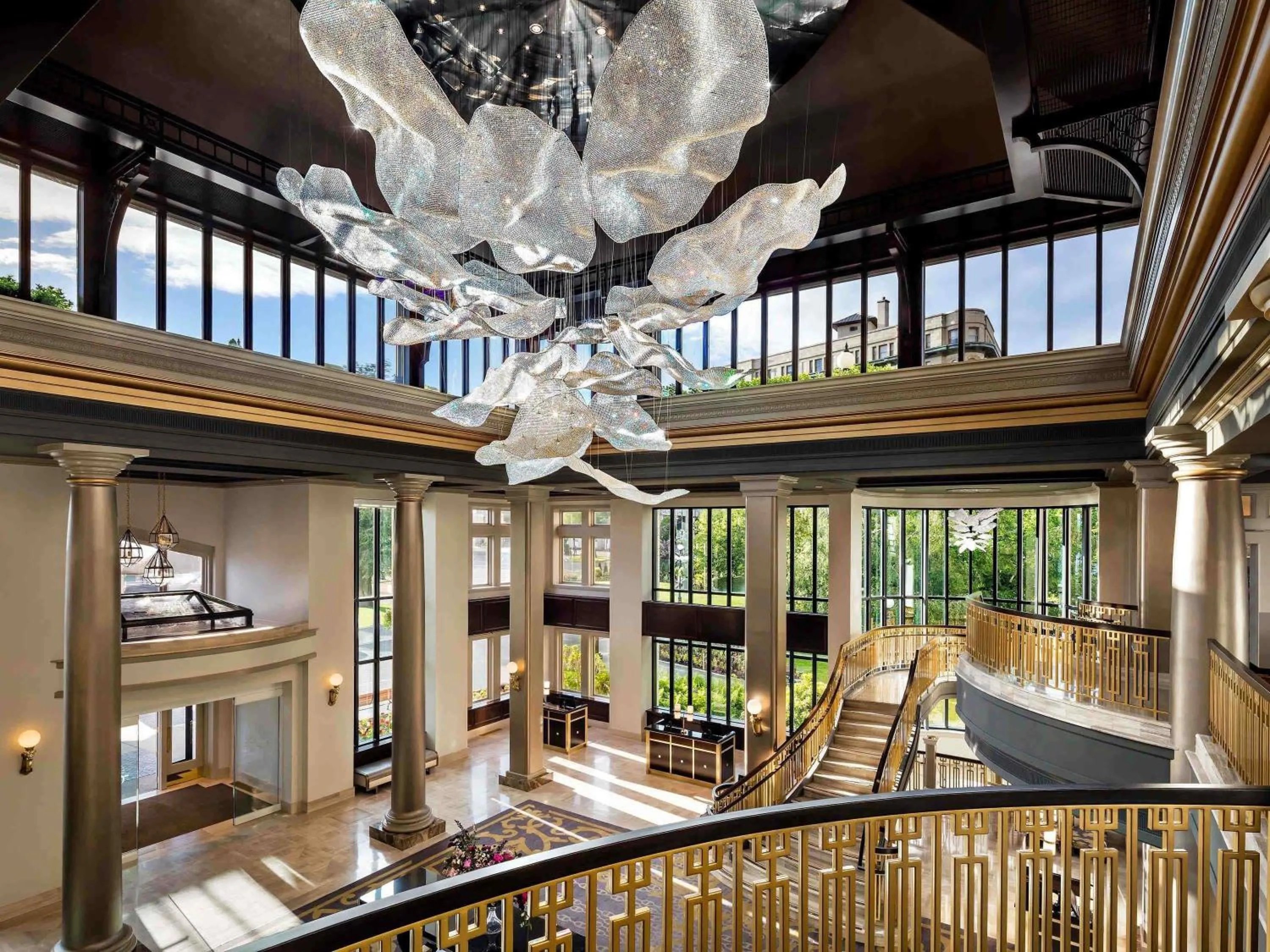 Property building in Fairmont Empress Hotel