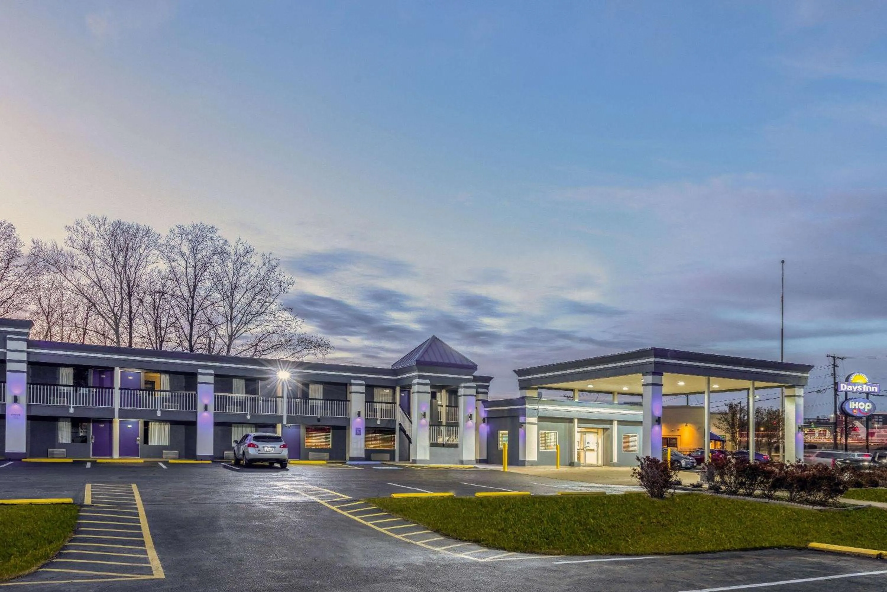 Property building in Days Inn by Wyndham Fredericksburg North