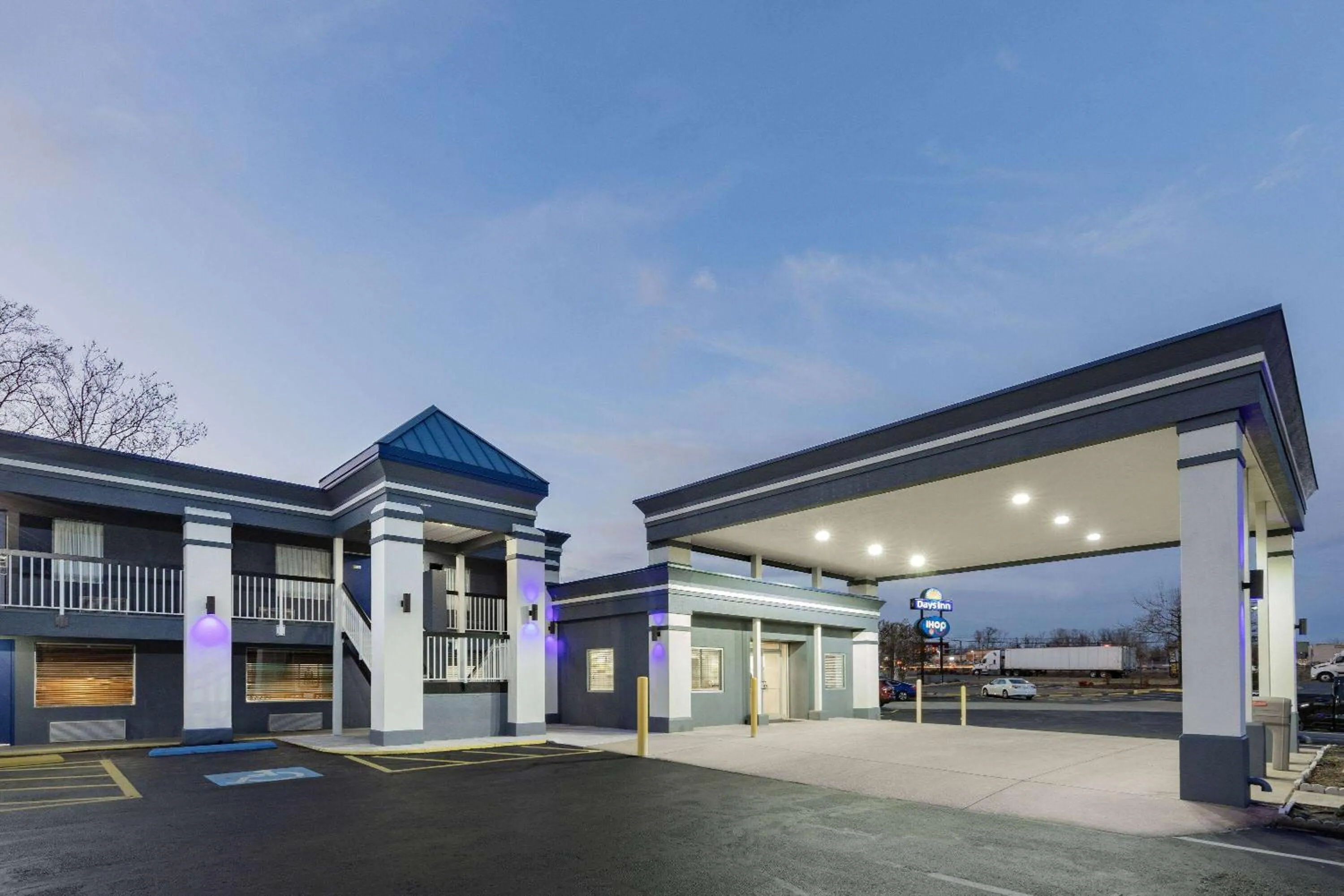 Property building in Days Inn by Wyndham Fredericksburg North