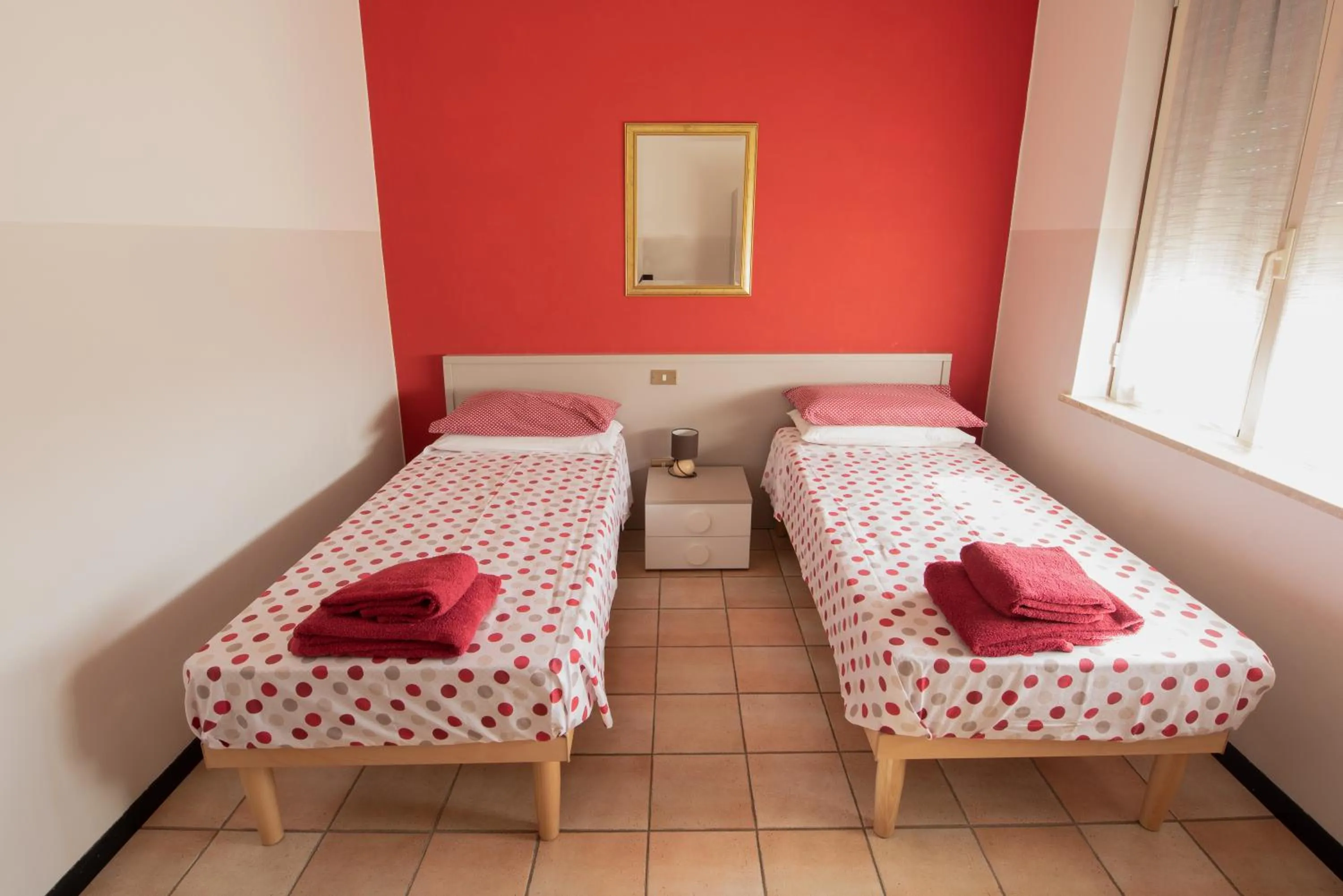 Bed in Albergo La Rovere