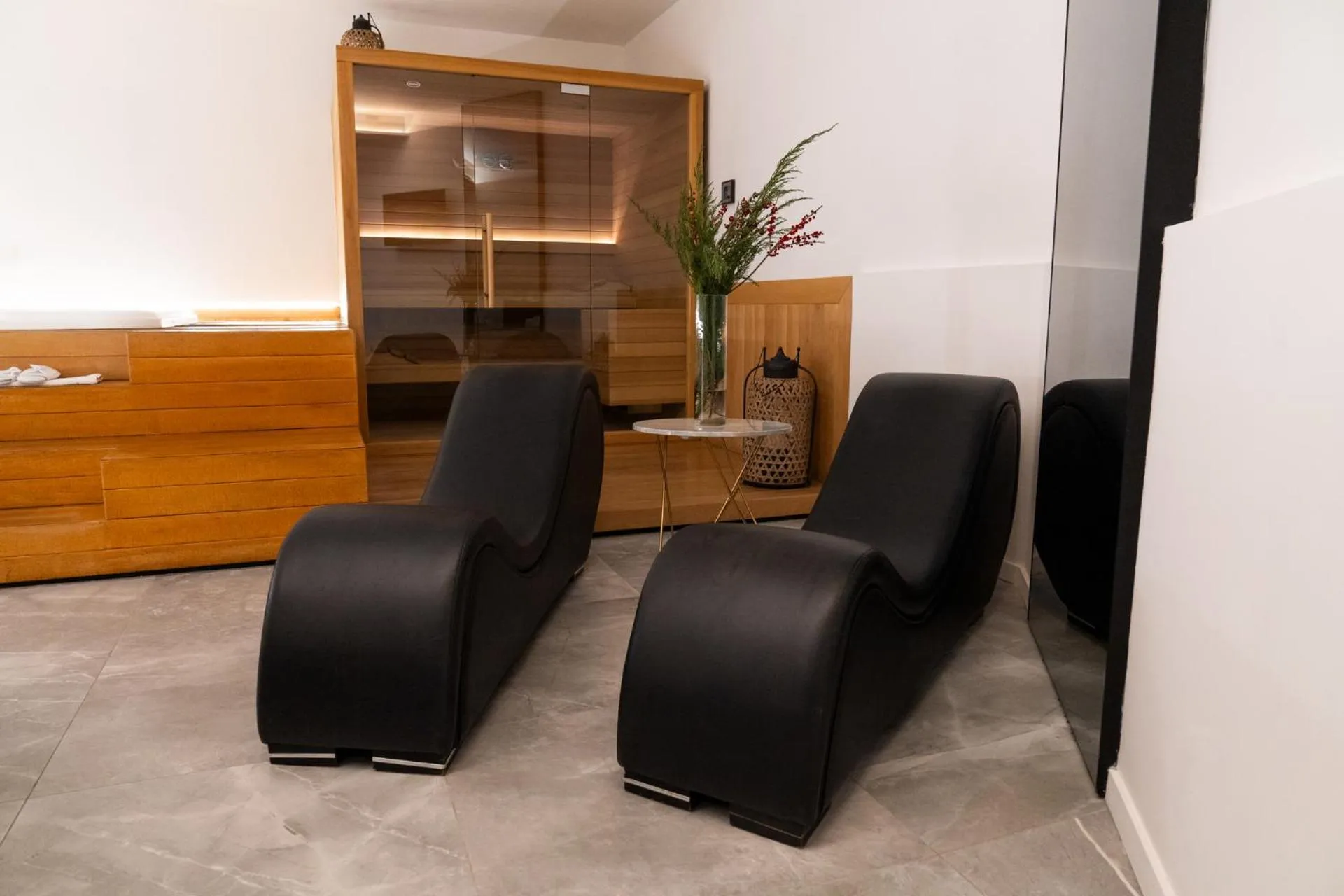 Sauna in Secret Garden Resort & Spa