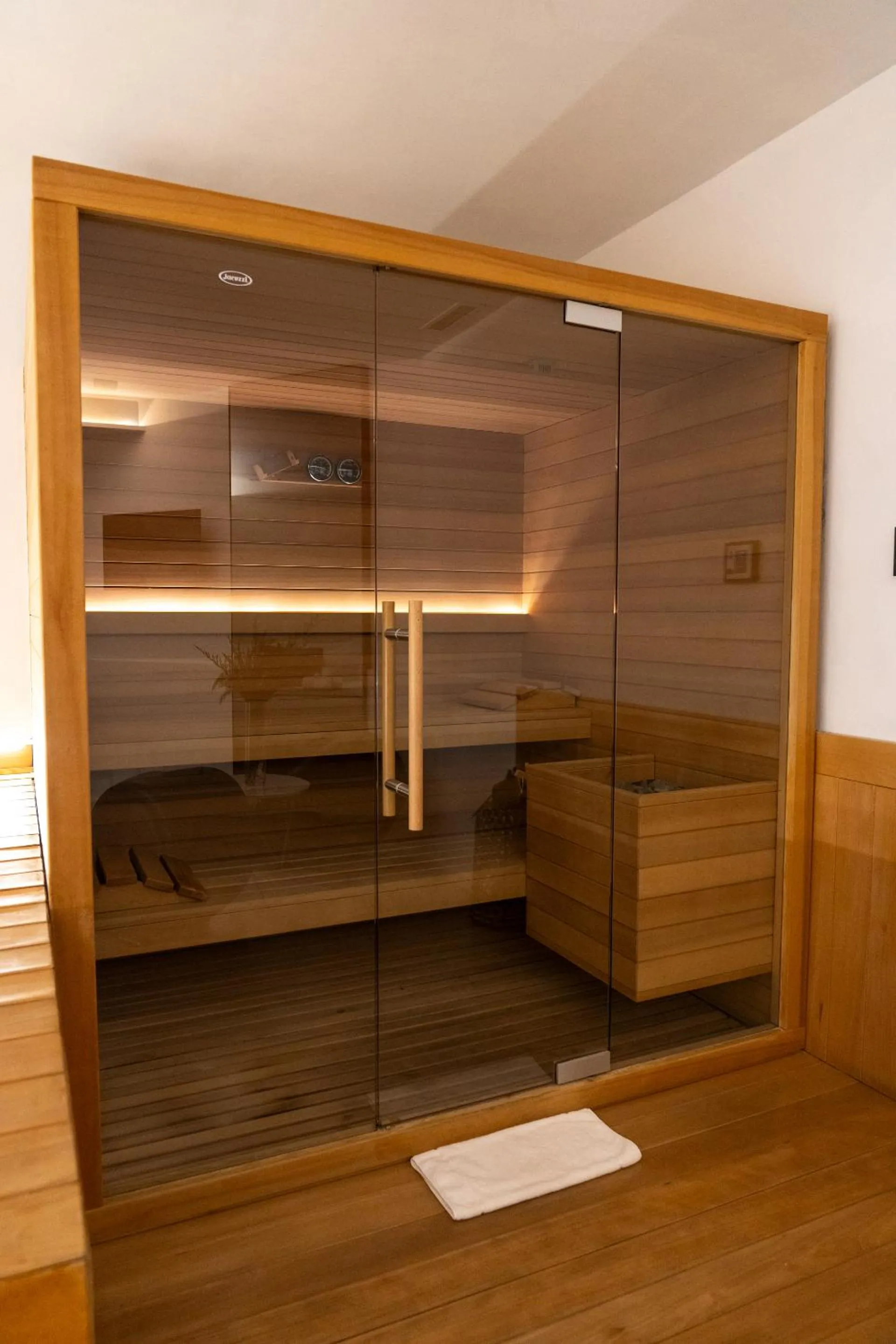 Sauna in Secret Garden Resort & Spa