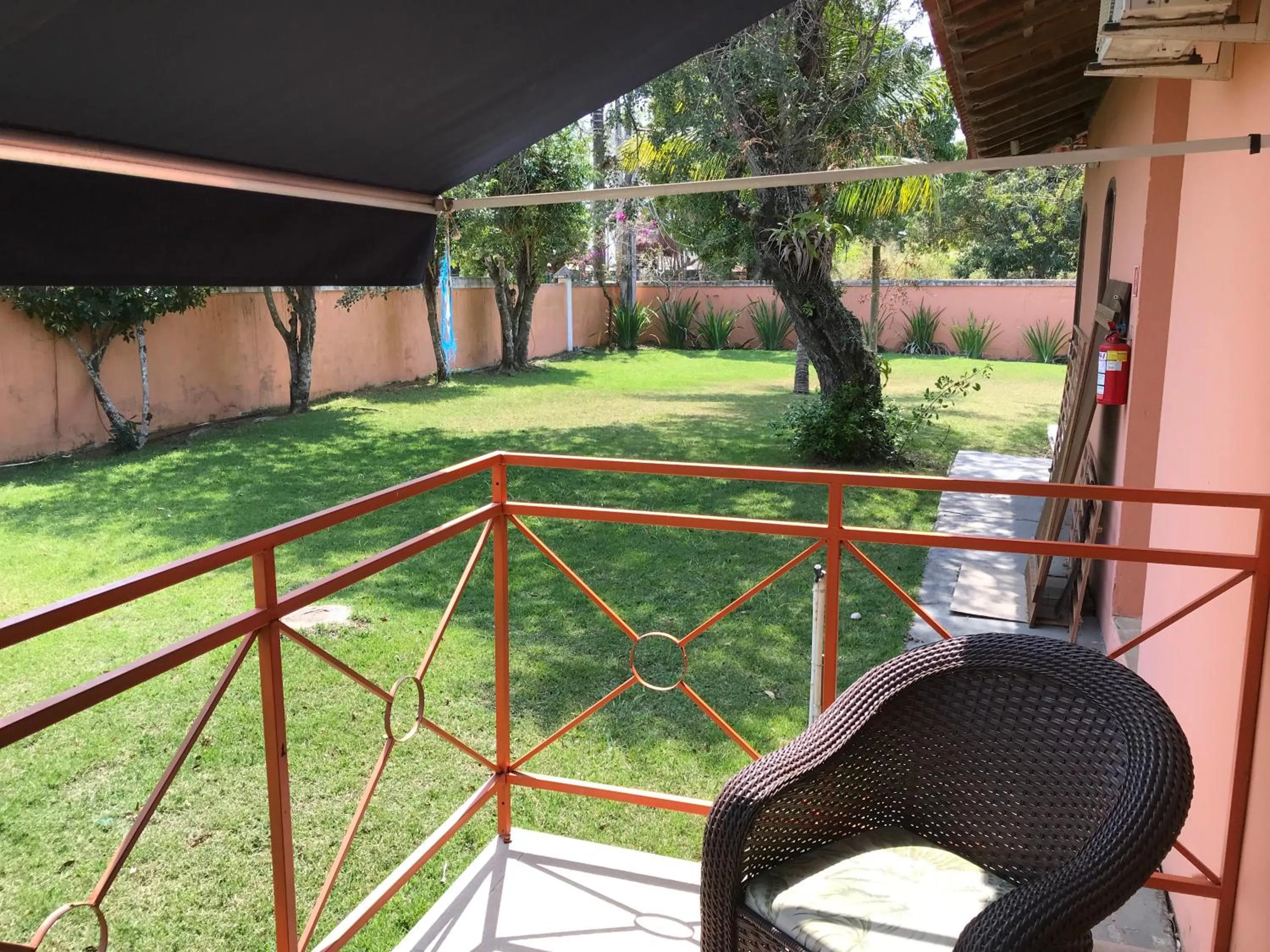 Balcony/Terrace in Pousada Doce Vida Guarapari