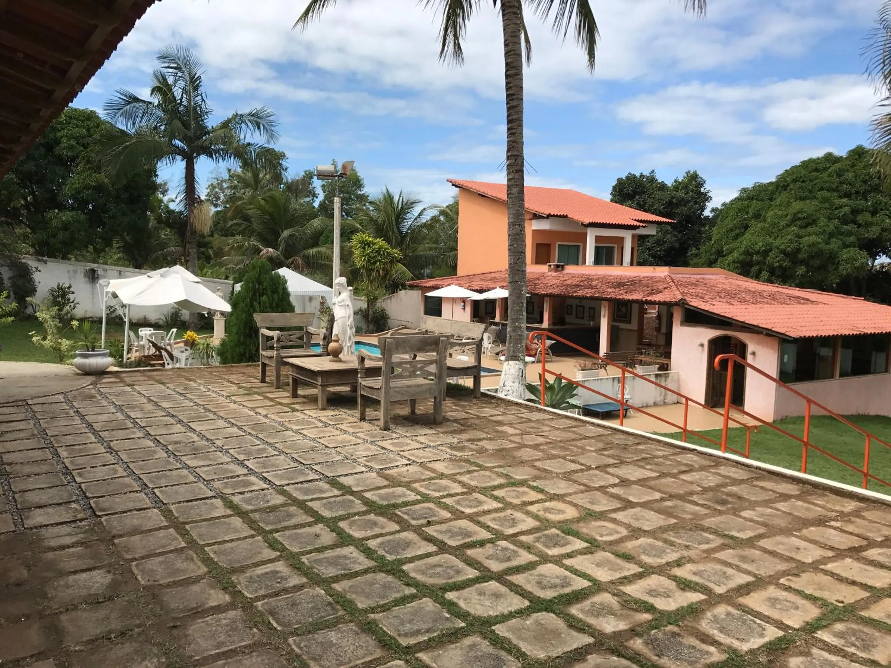 Patio in Pousada Doce Vida Guarapari