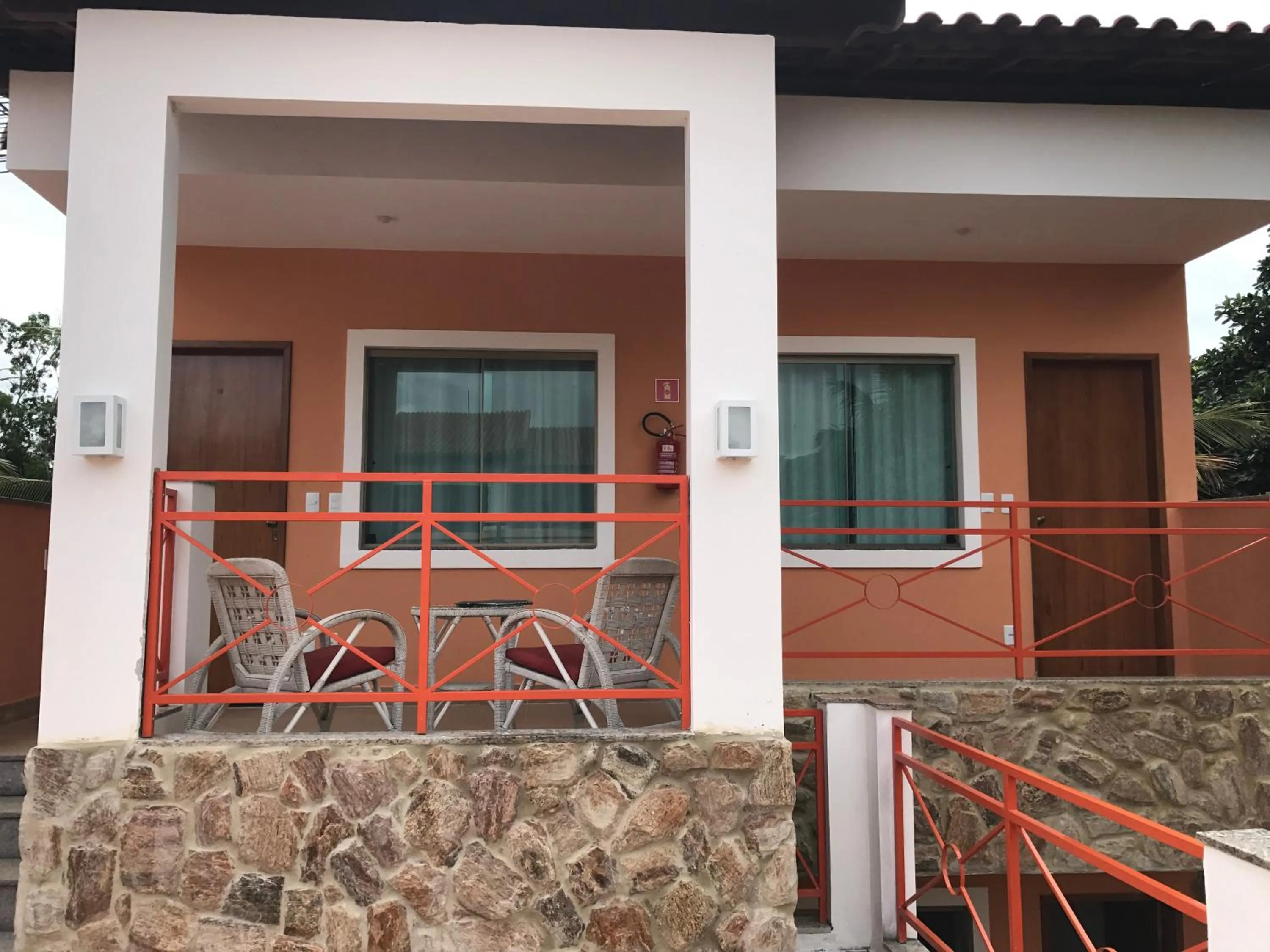 Balcony/Terrace in Pousada Doce Vida Guarapari