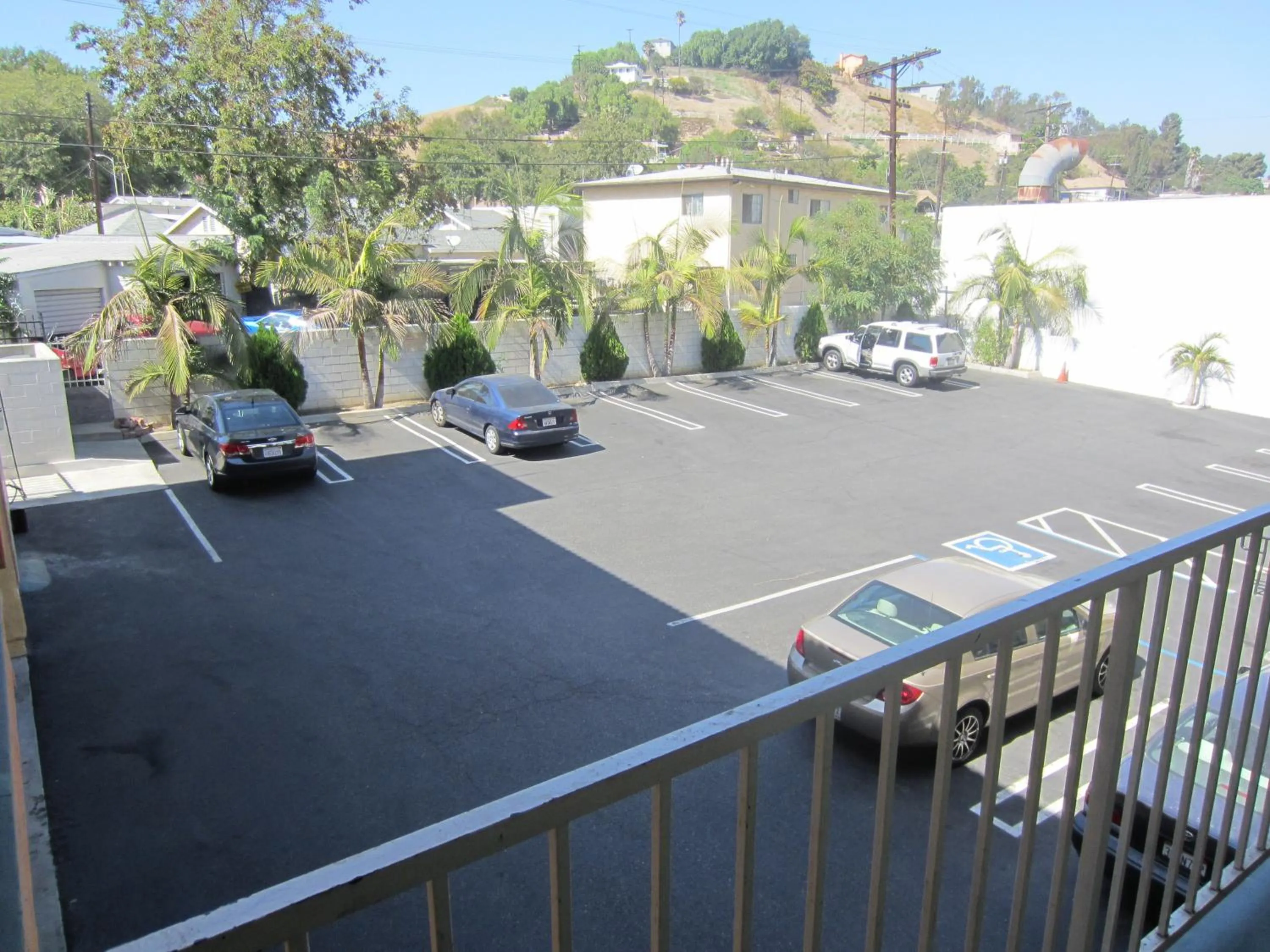 Balcony/Terrace in Starlight Inn, Valley Blvd - Downtown LA