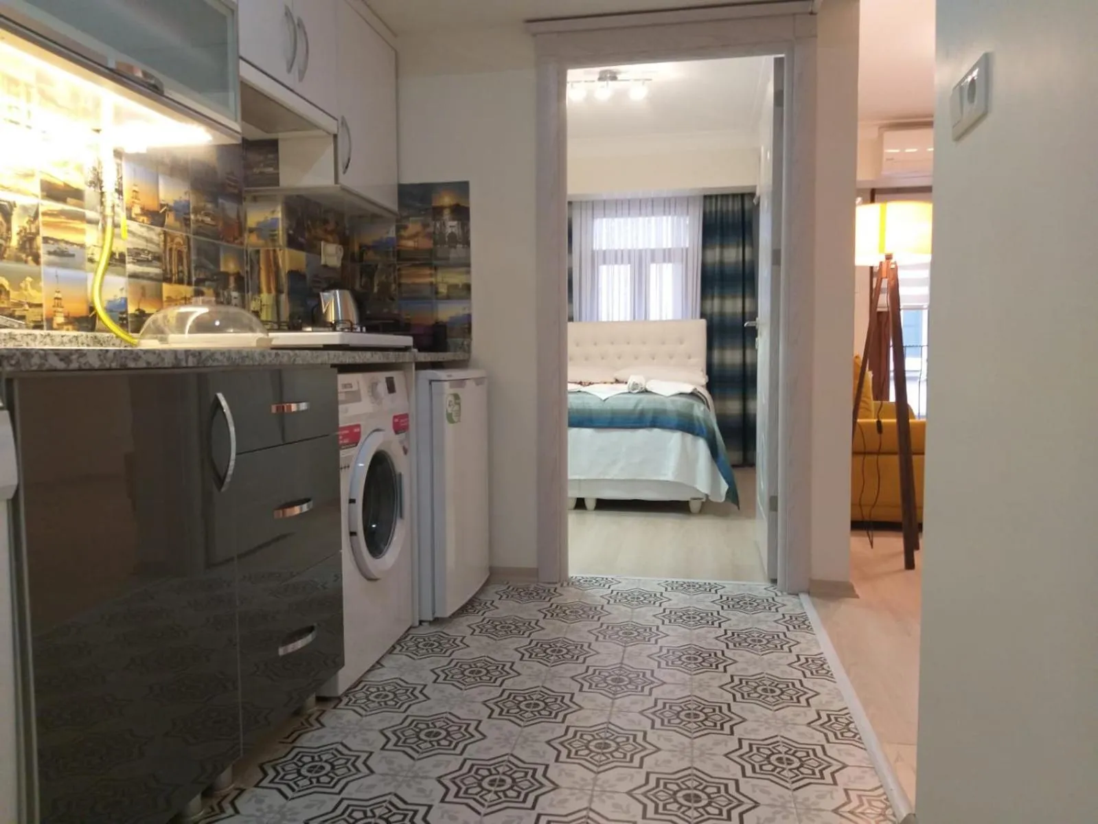 Bed in Pera Colour House