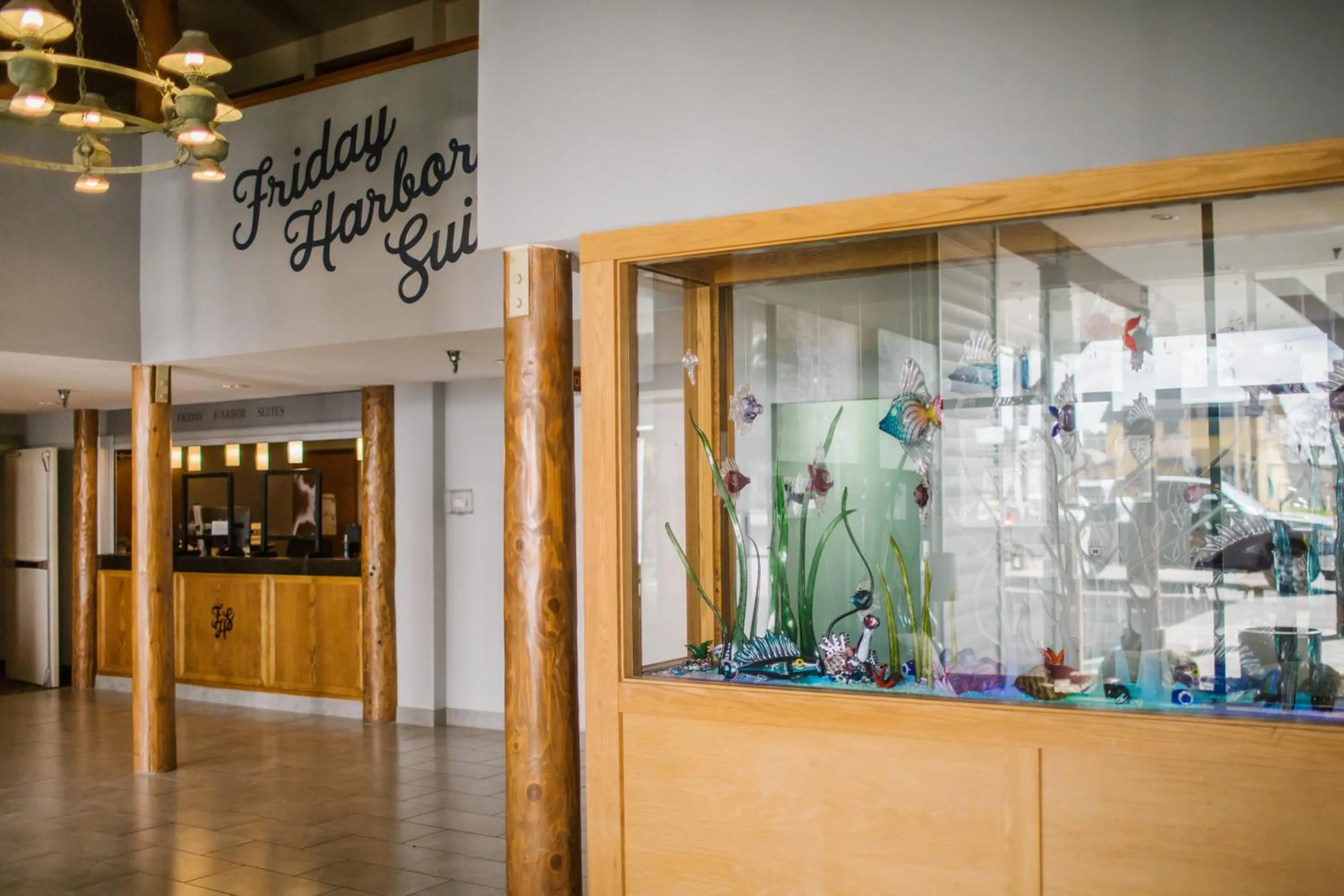 Lobby or reception in Friday Harbor Suites